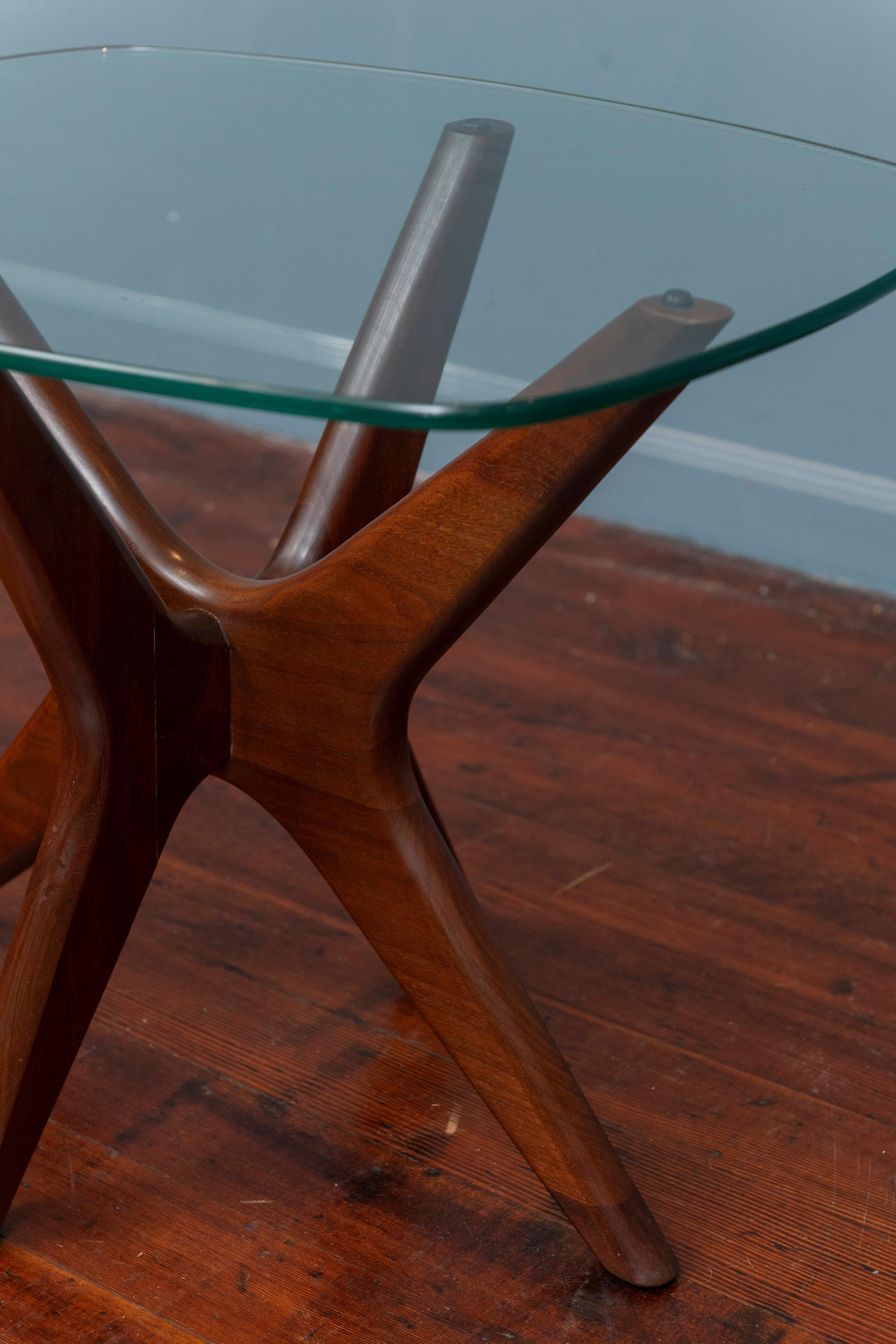 Glass Adrian Pearsall Side Table