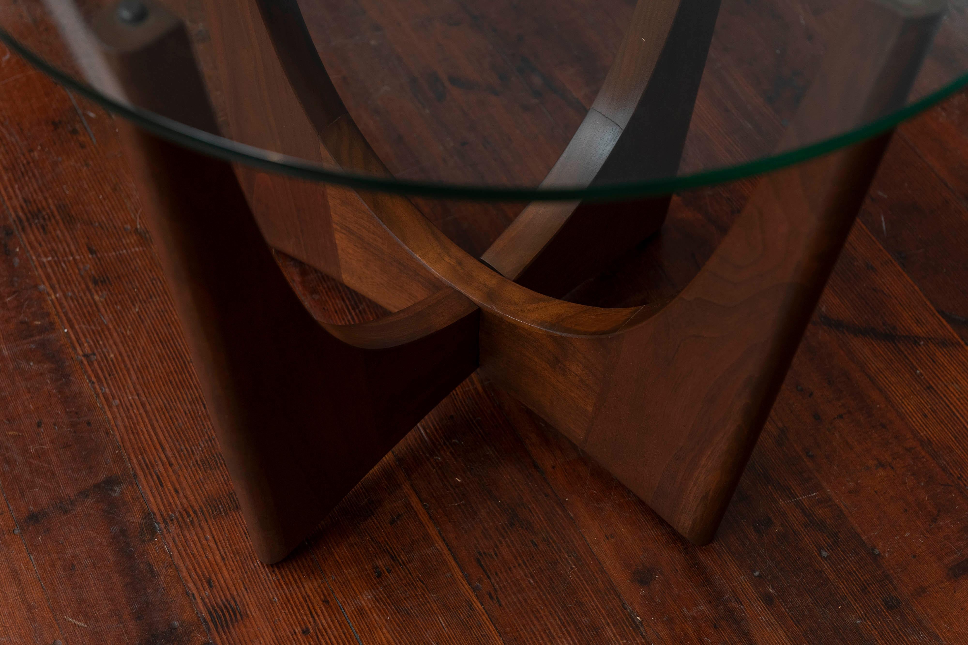 Glass Adrian Pearsall Side Tables