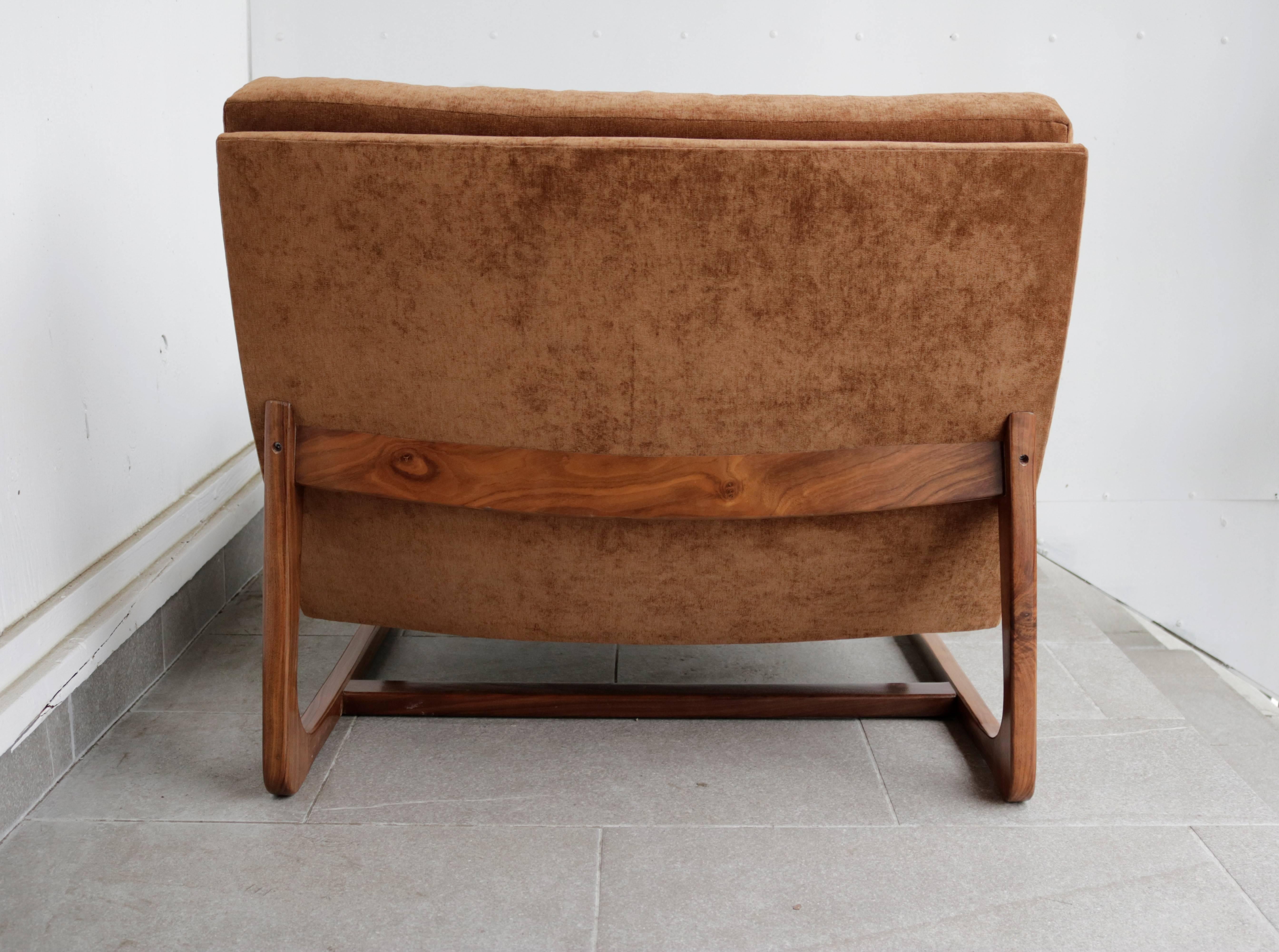 Adrian Pearsall Slipper Chair In Excellent Condition In Pasadena, CA