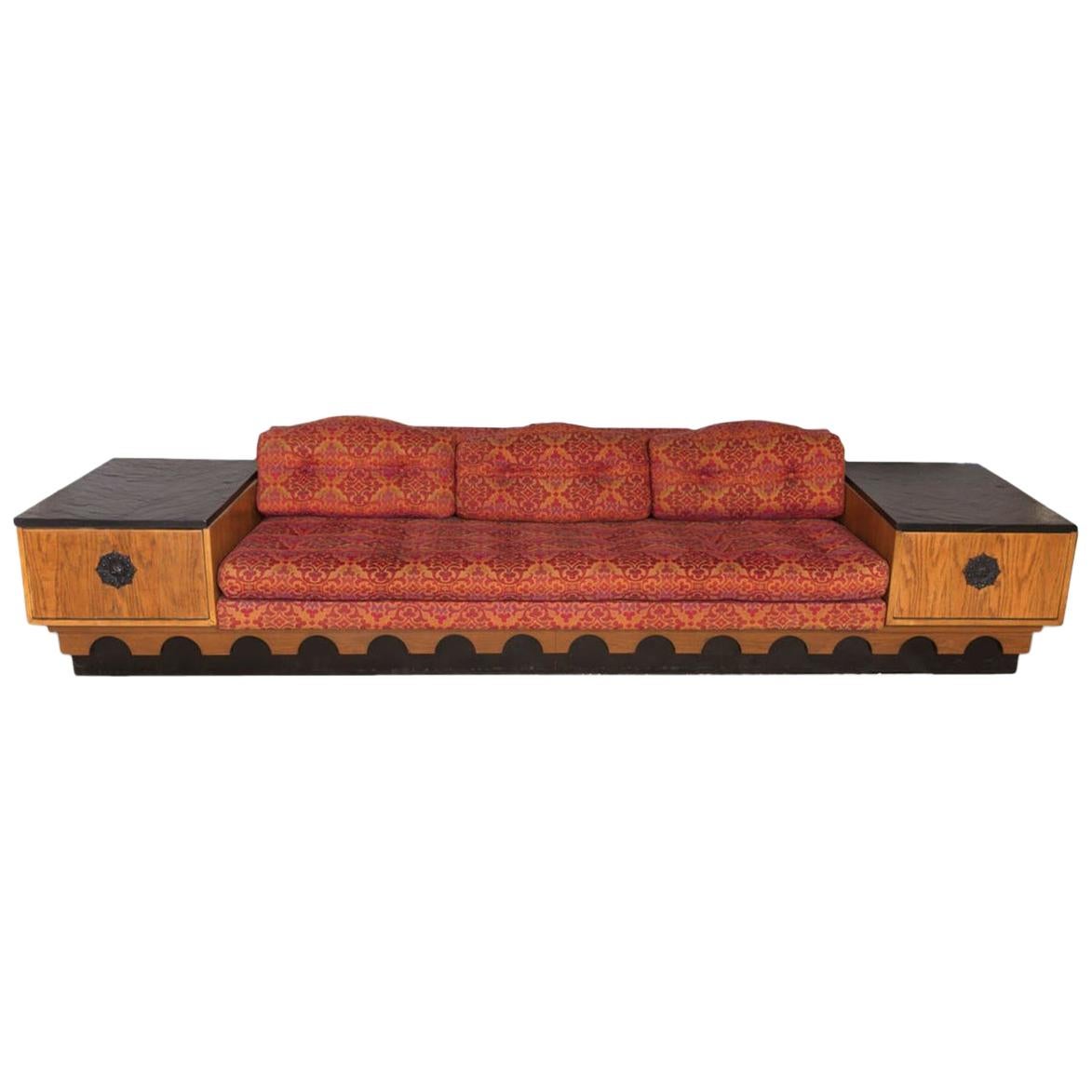 Adrian Pearsall Strictly Spanish Plinth Sofa Craft Assoc 1960 YEAR-END  CLEARANCE at 1stDibs | adrian in spanish, strictly on the sofa, adrian  pearsall sofa