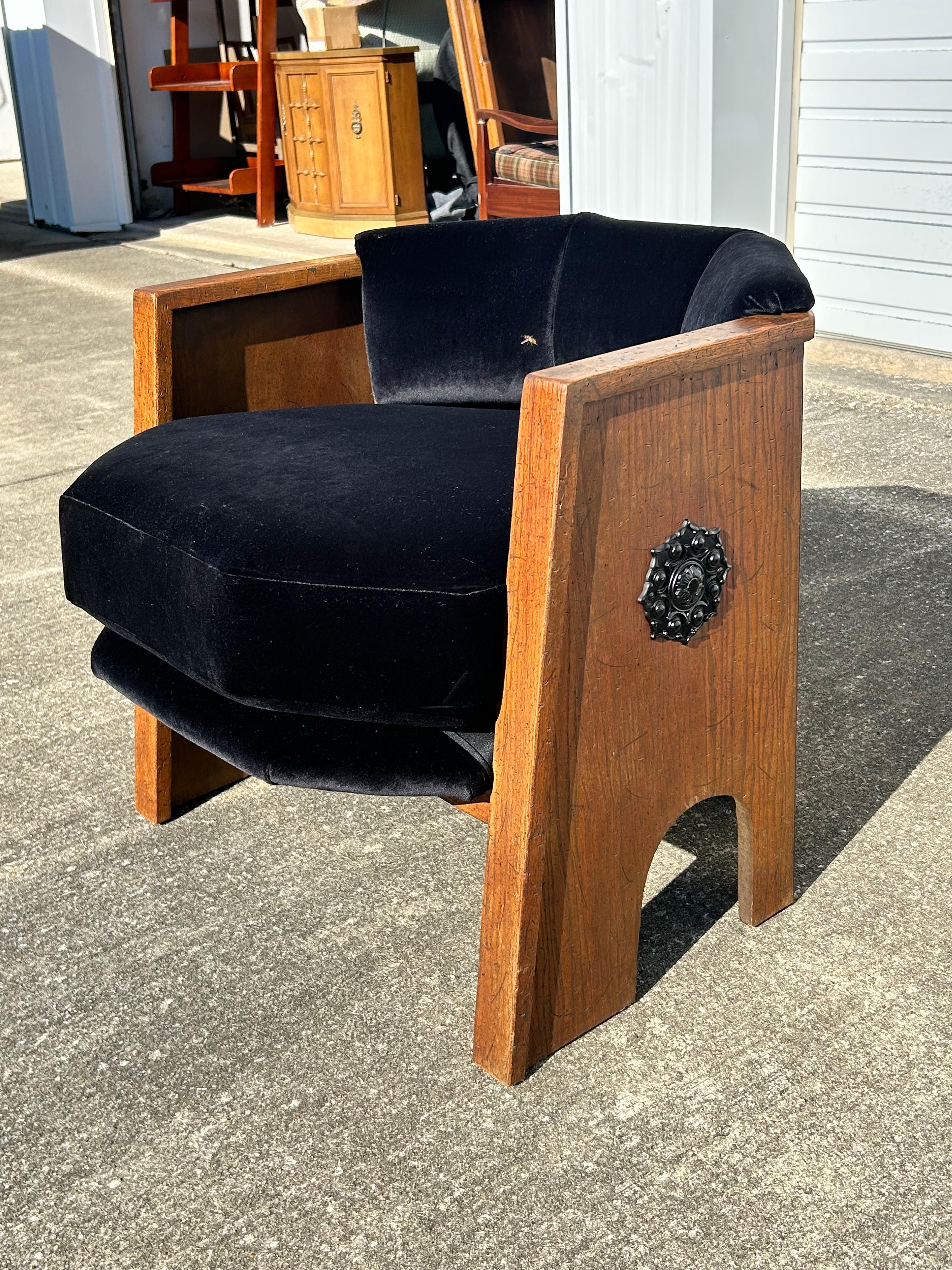 Adrian Pearsall Strictly Spanish Club Chair-Craft Associates For Sale 6