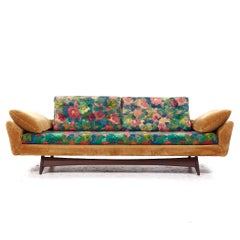 Adrian Pearsall Style Flexsteel Mid Century Gondola Sofa