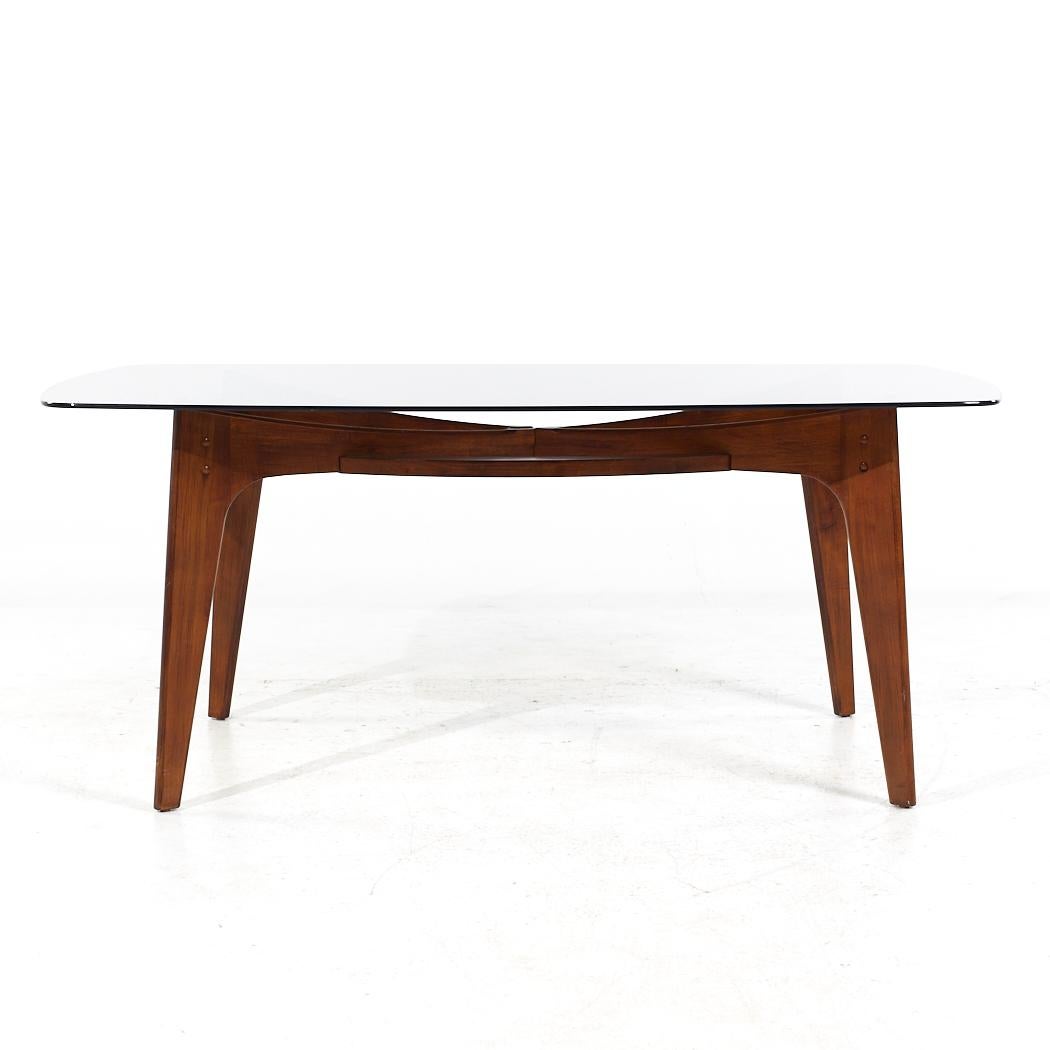 Adrian Pearsall Style Mid Century Compass Dining Table

This dining table measures: 72 wide x 42 deep x 30 inches high, with a chair clearance of 29.5 inches

All pieces of furniture can be had in what we call restored vintage condition. That means