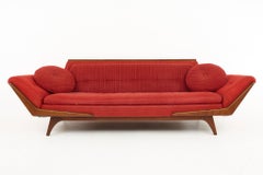 Adrian Pearsall Style Rowe Mid Century Gondola Sofa