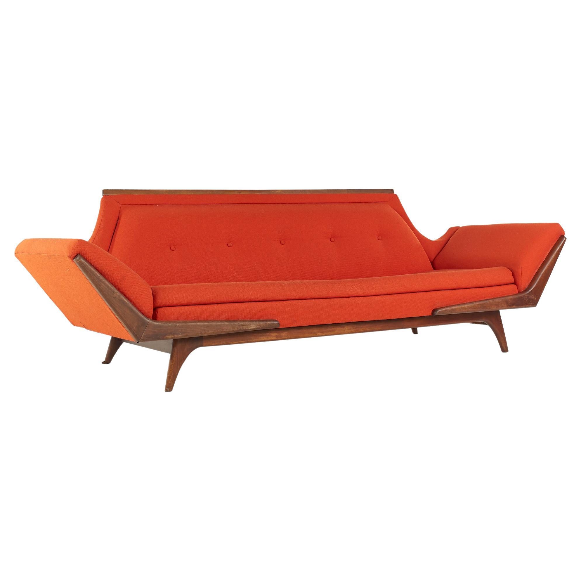Vintage Modern Sofa by Rowe For Sale at 1stDibs