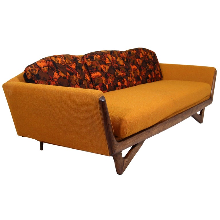 Adrian Pearsall Style Sofa by Prestige Furniture Company For Sale at