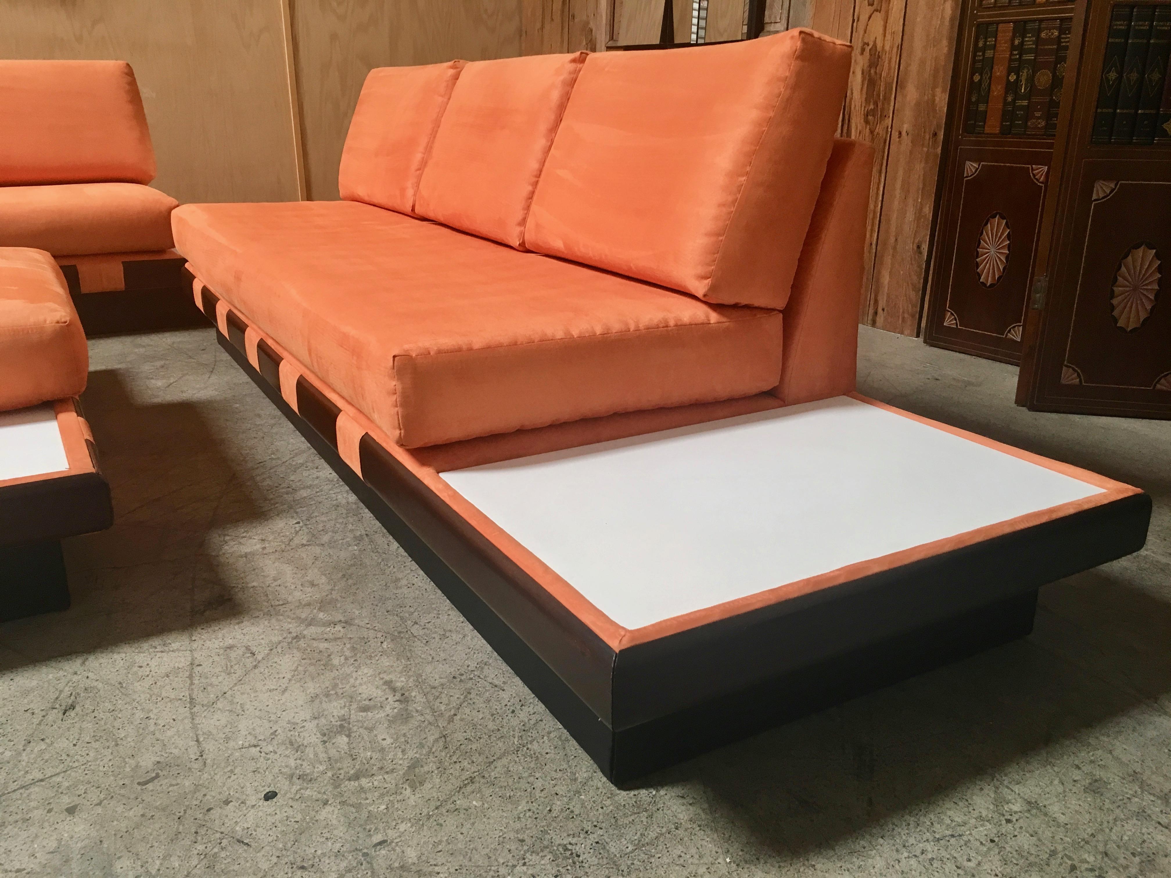 Adrian Pearsall Style Sofa Sectional and Coffee Table 2
