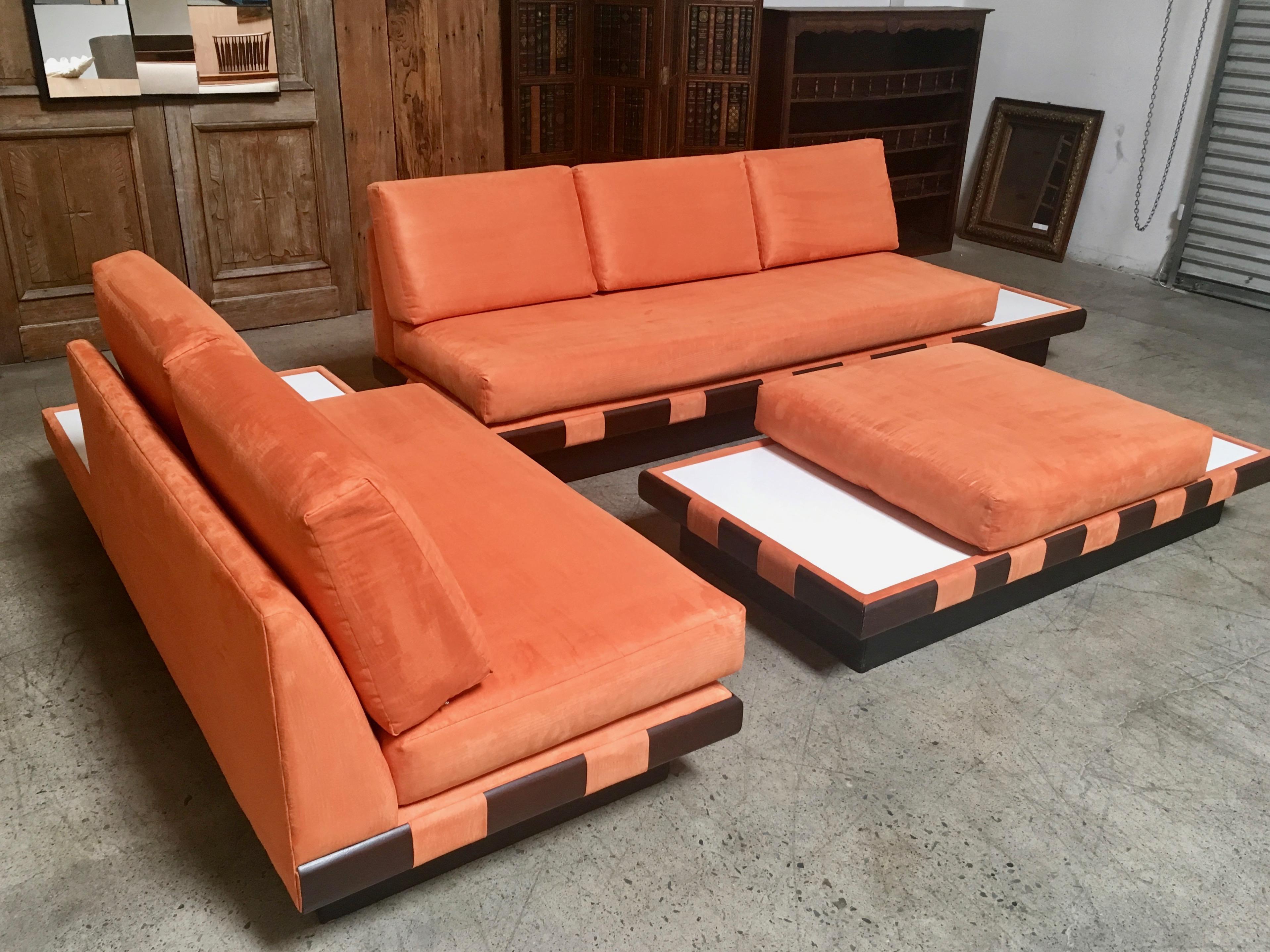Adrian Pearsall Style Sofa Sectional and Coffee Table 4