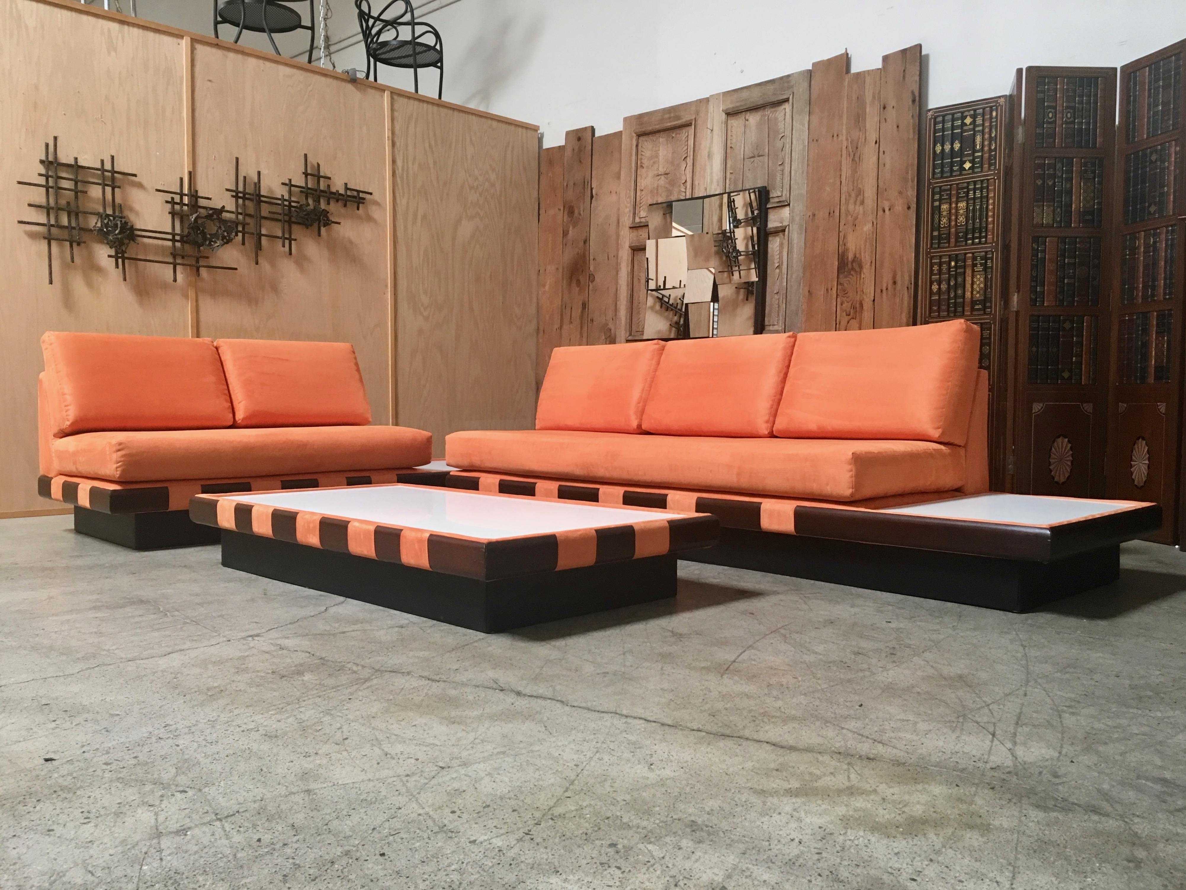 Adrian Pearsall Style Sofa Sectional and Coffee Table 5