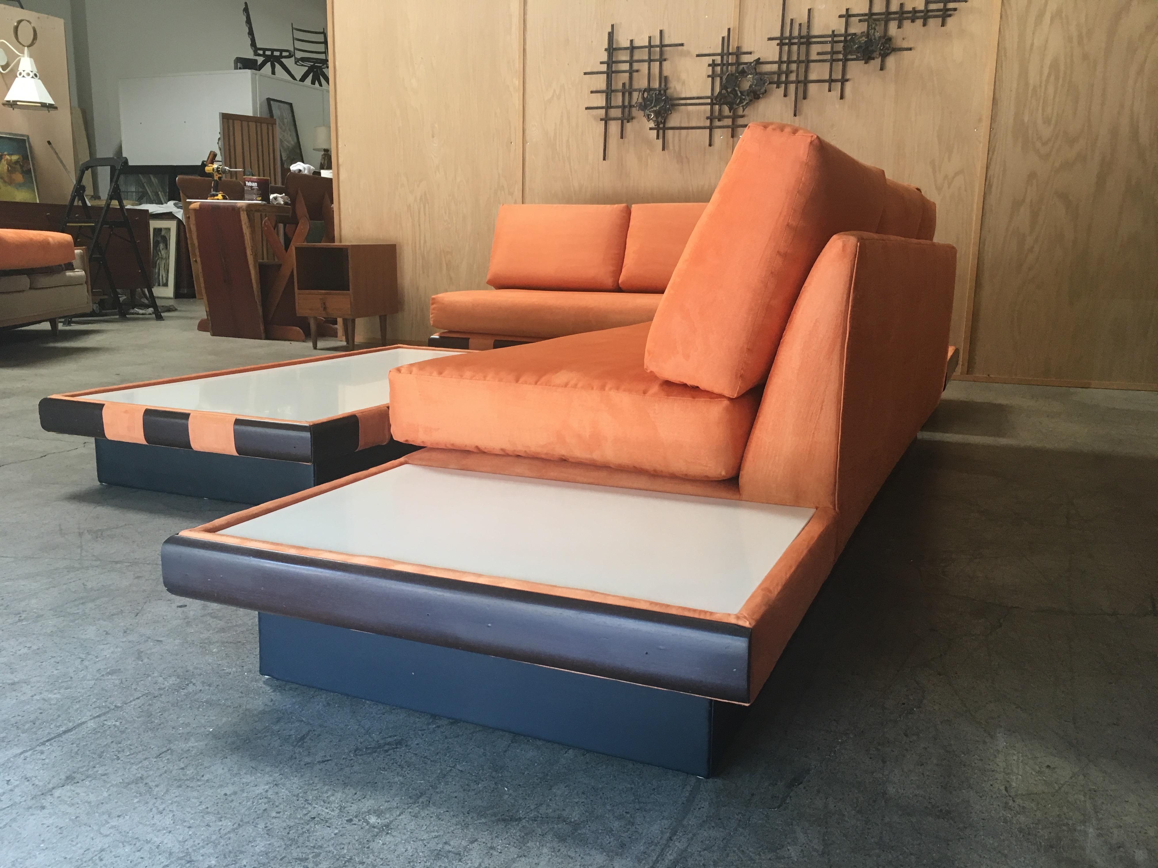 Adrian Pearsall Style Sofa Sectional and Coffee Table 7