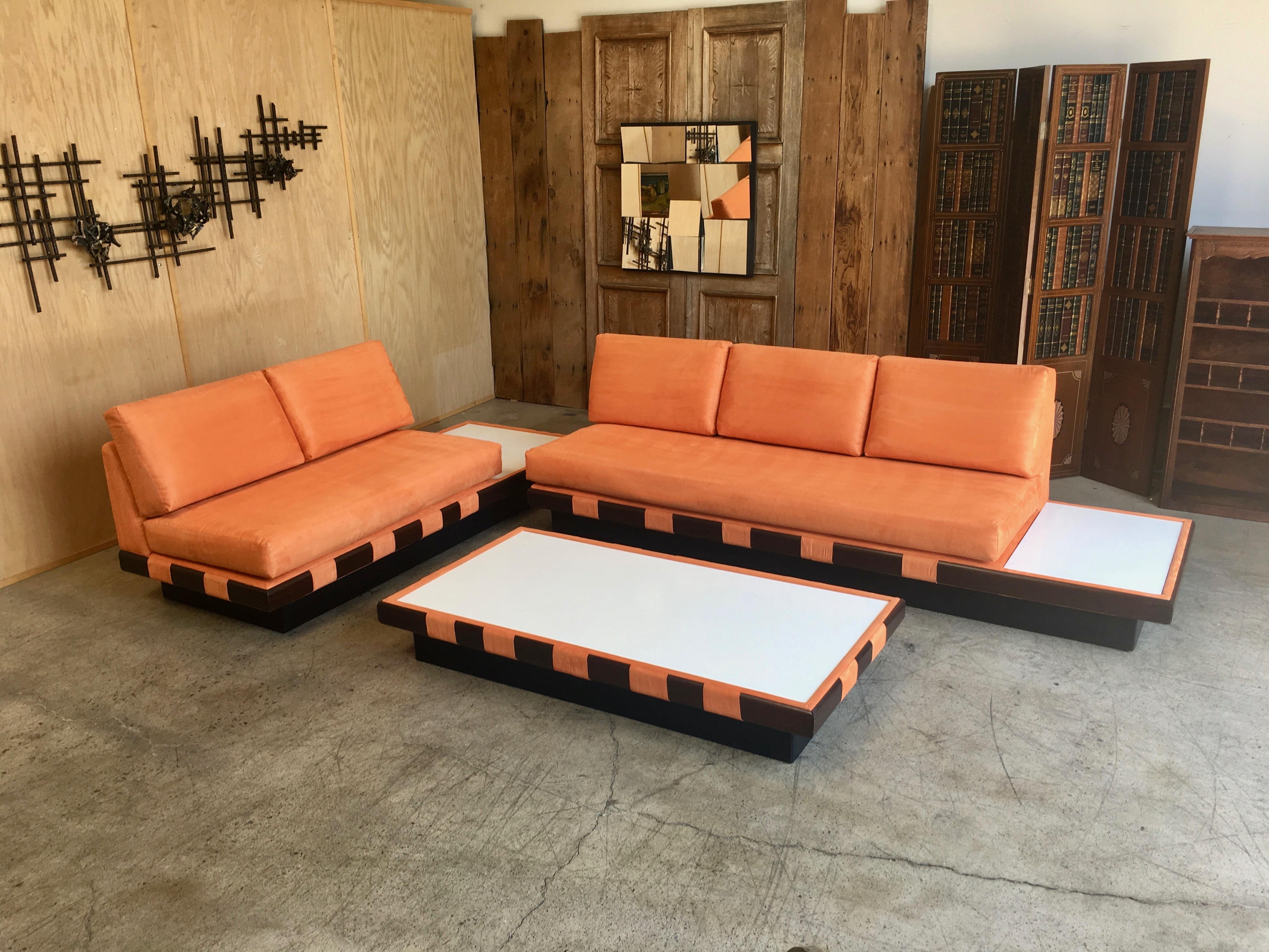 Adrian Pearsall Style Sofa Sectional and Coffee Table 8