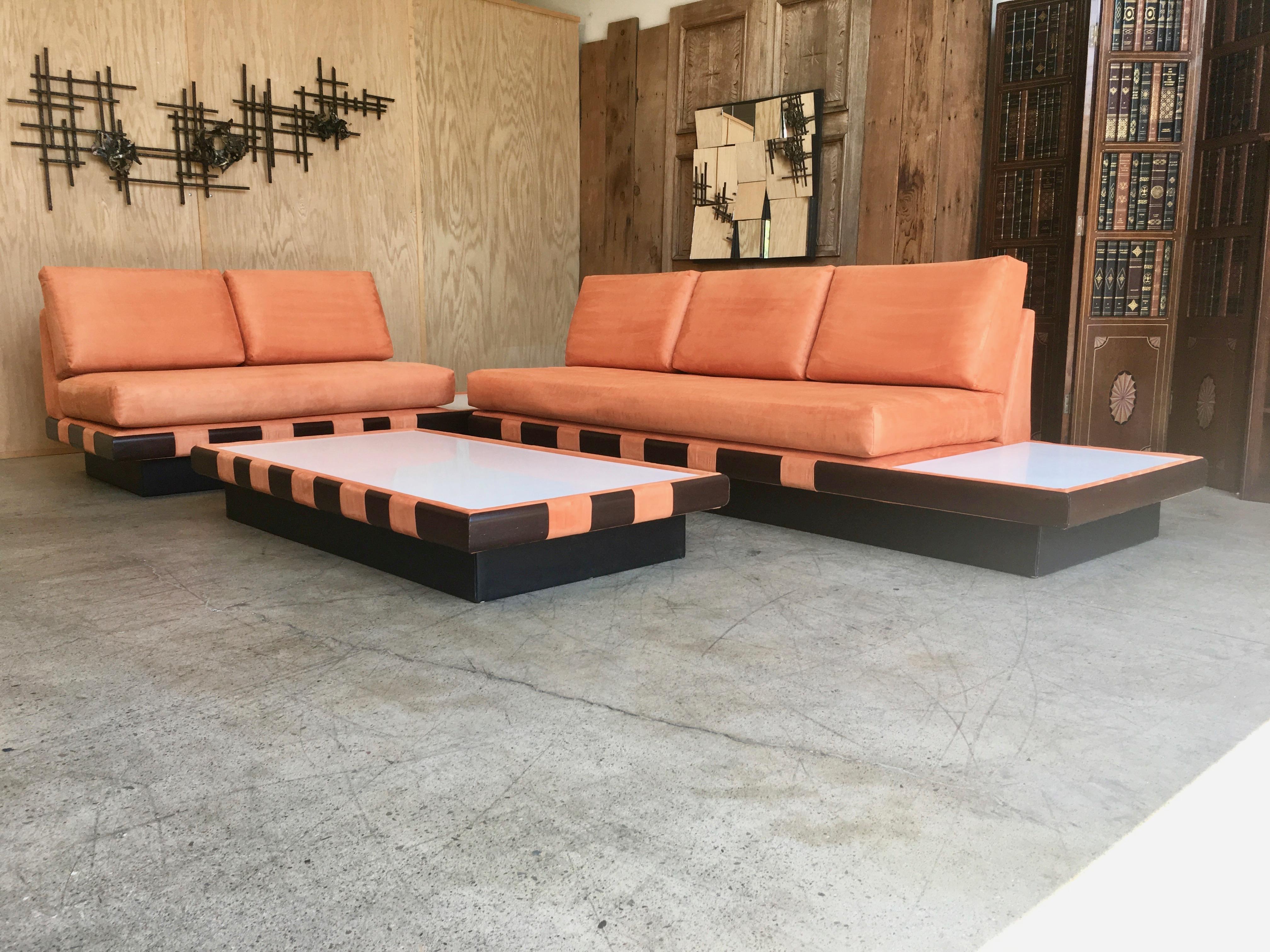 Adrian Pearsall Style Sofa Sectional and Coffee Table 9