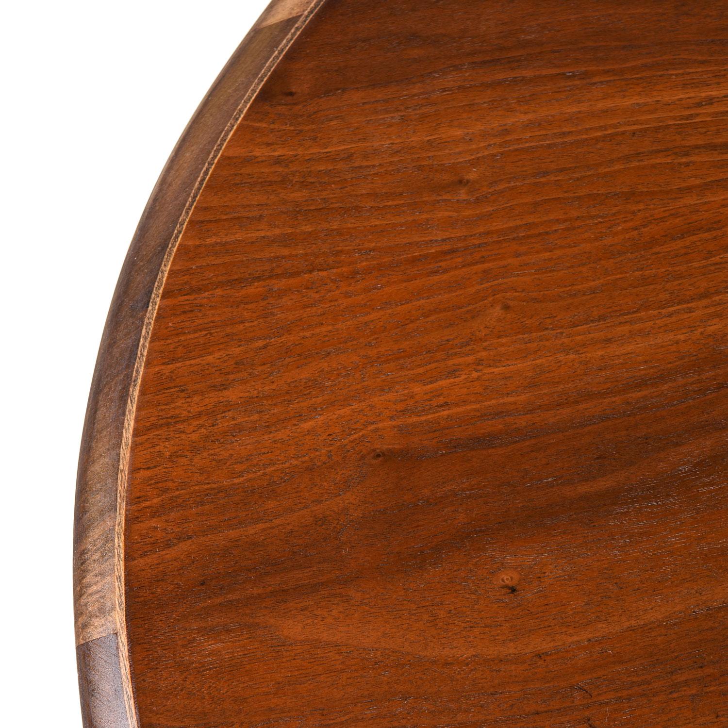 Mid-Century Modern Boomerang Amoeba Shape Coffee Table, Adrian Pearsall Style Solid Oak and Walnut