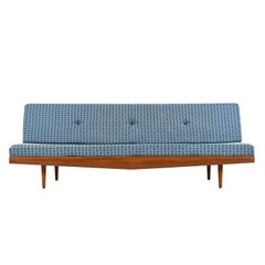 Adrian Pearsall Style Tufted Daybed Sofa Couch, Midcentury Danish Modern