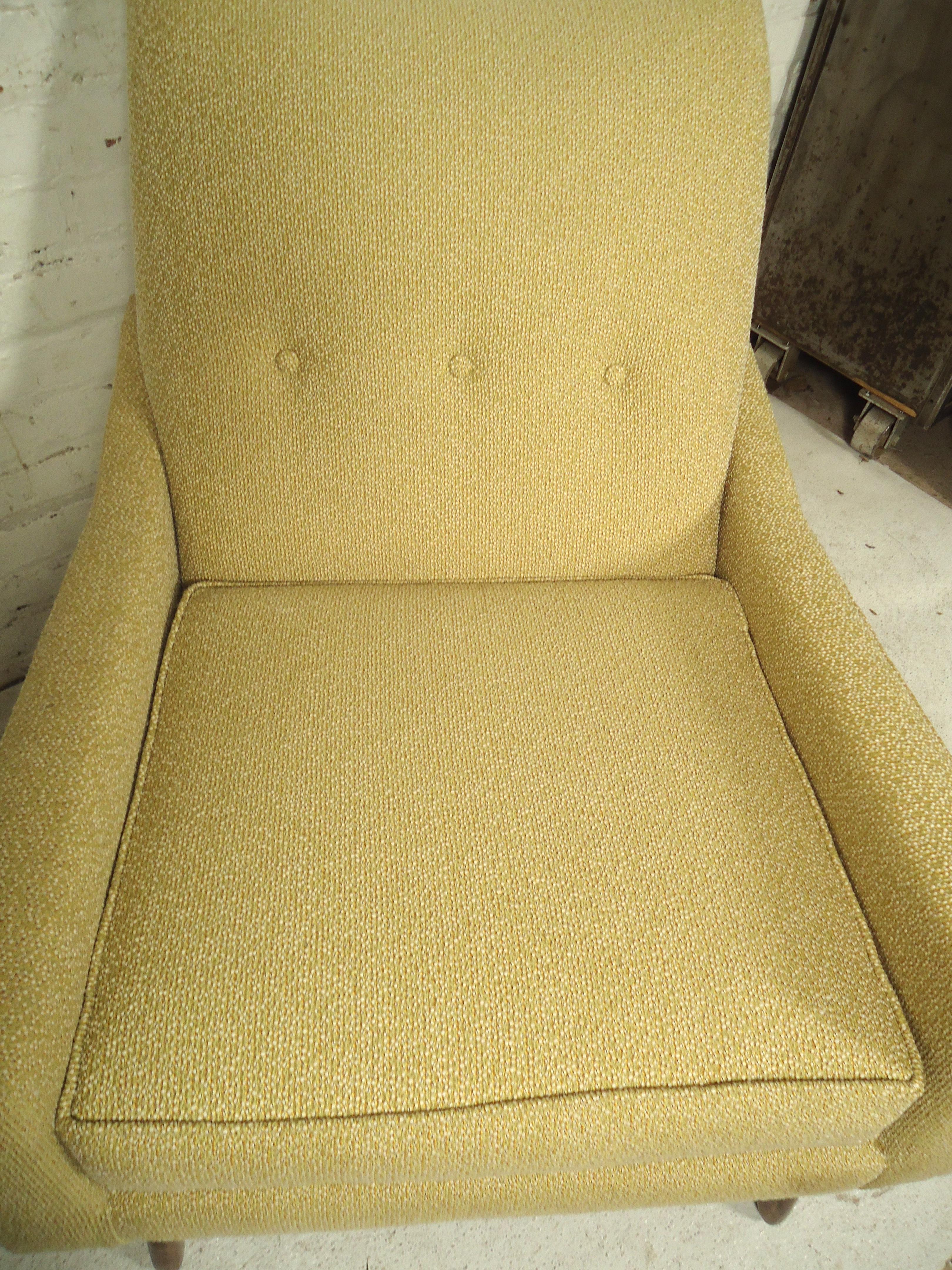 Adrian Pearsall Styled Armchair In Good Condition In Brooklyn, NY