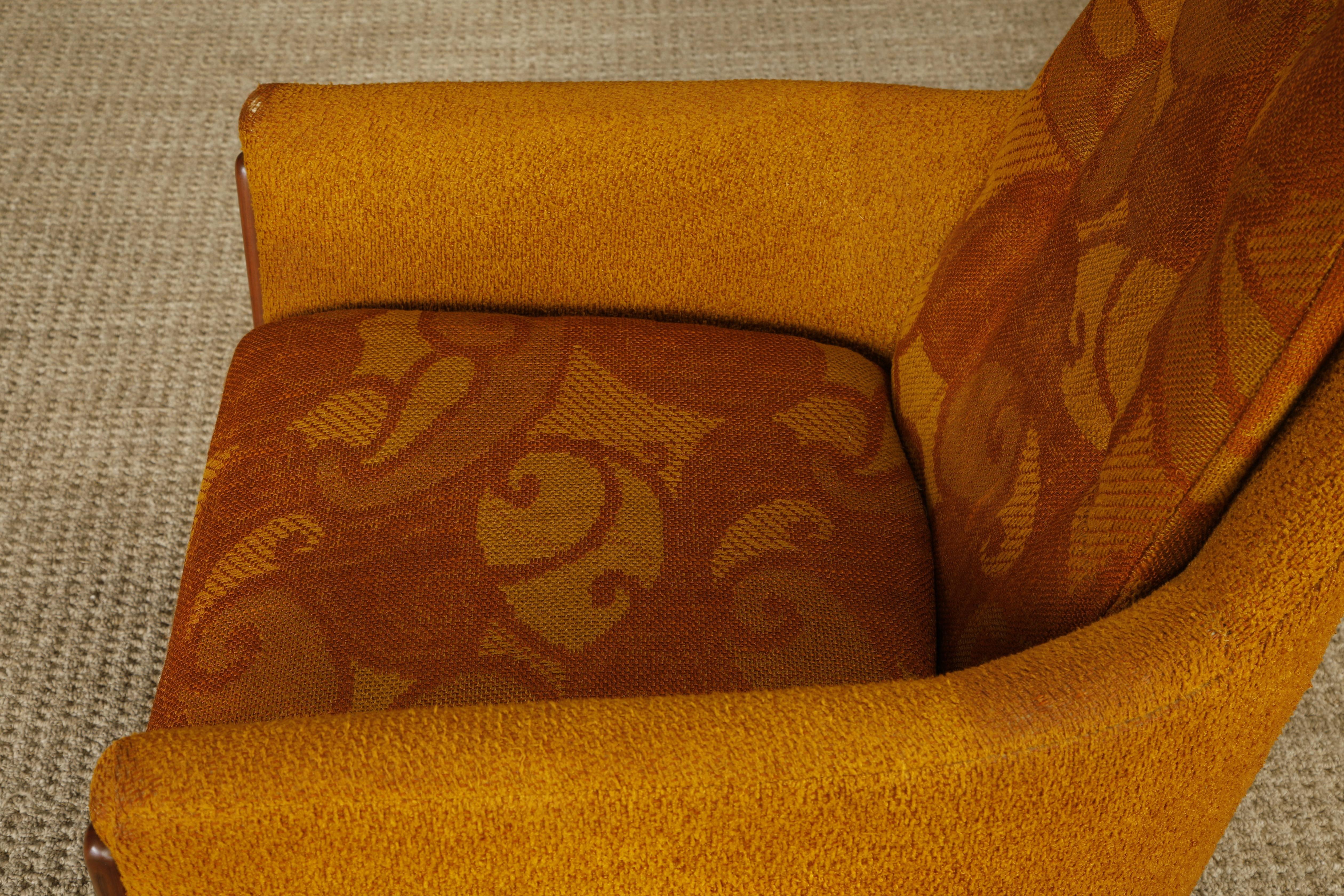 Adrian Pearsall Styled Vintage Sculptural Wood Lounge Armchair, 1960s For Sale 9