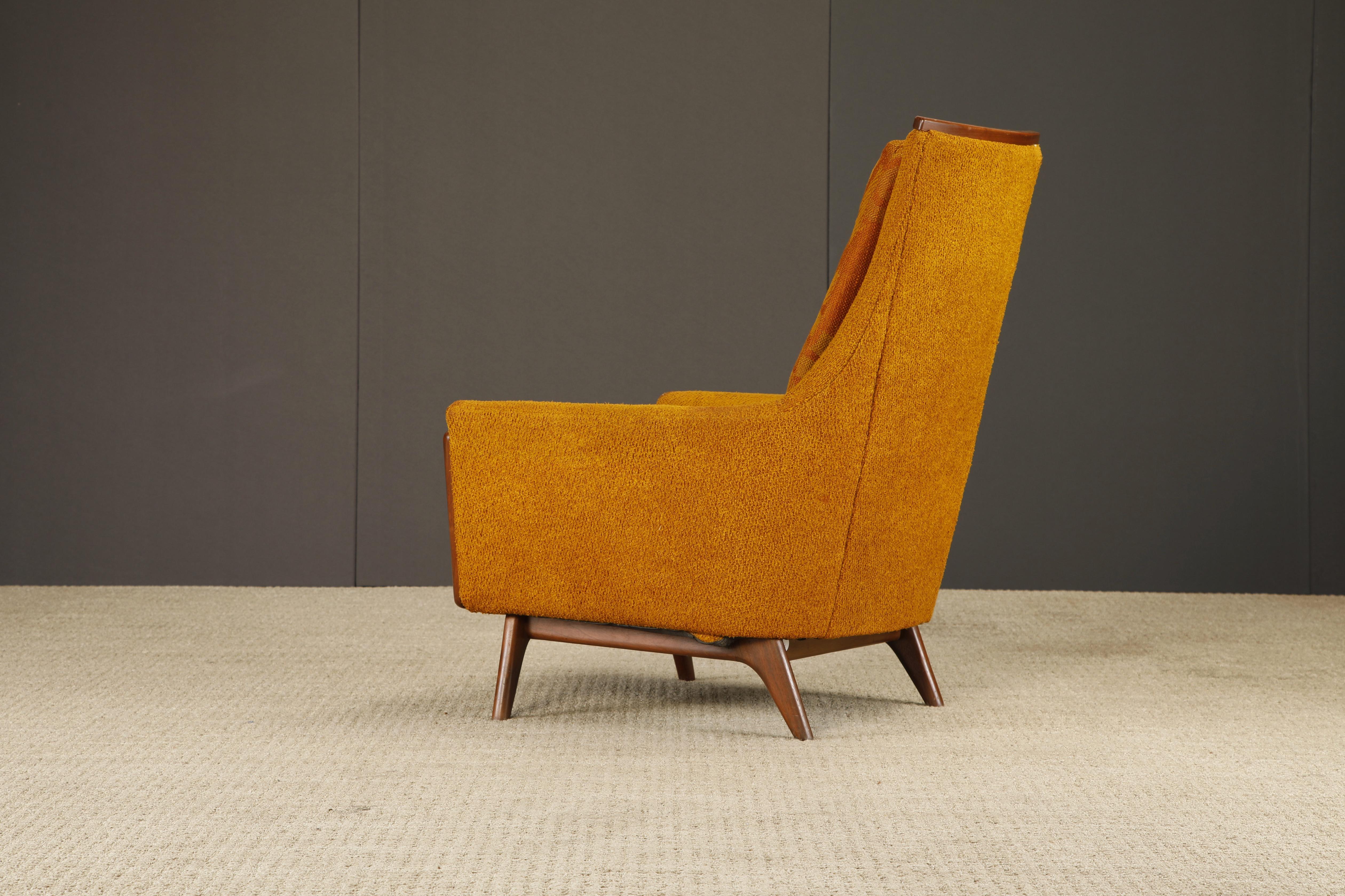 Adrian Pearsall Styled Vintage Sculptural Wood Lounge Armchair, 1960s For Sale 10