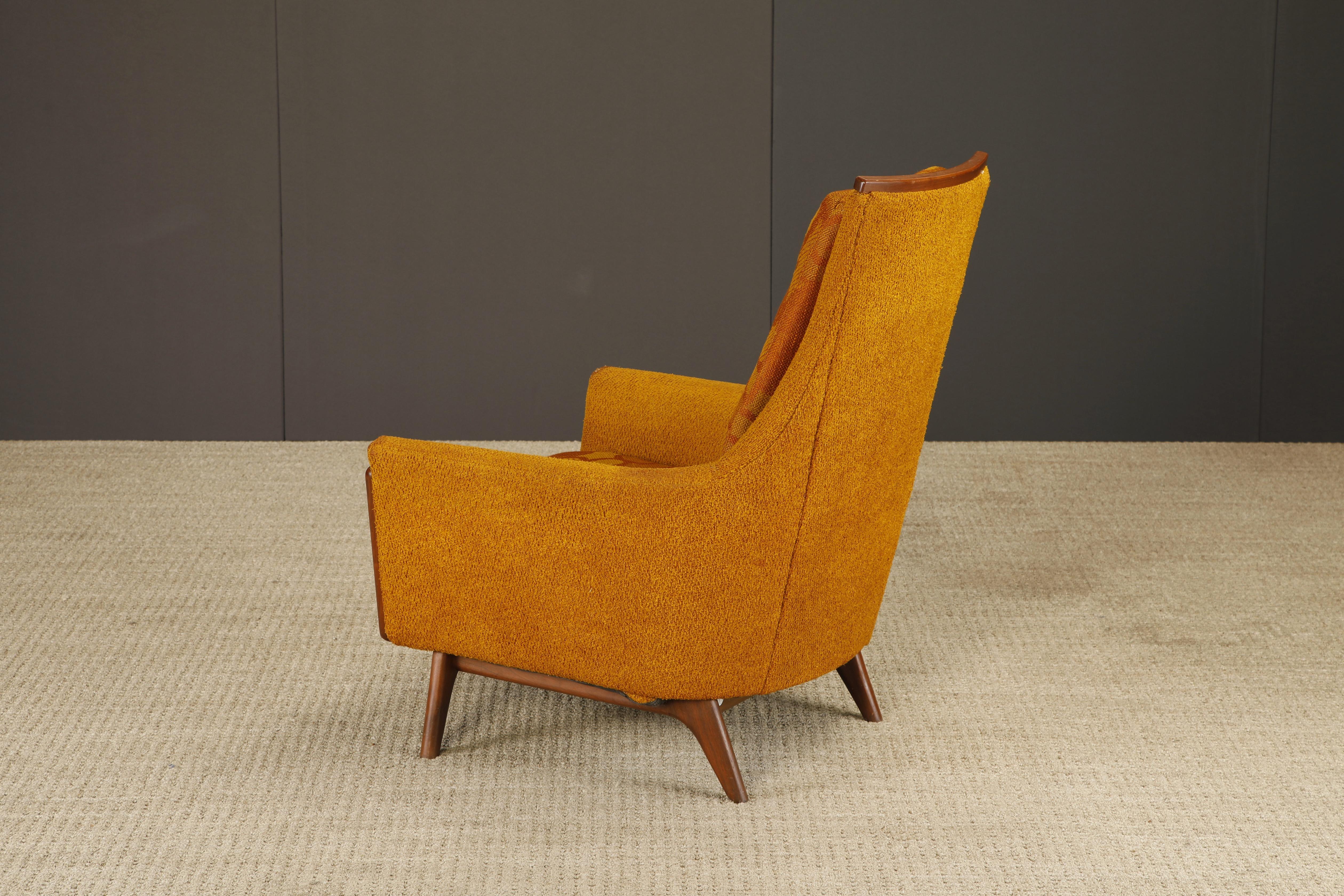 Adrian Pearsall Styled Vintage Sculptural Wood Lounge Armchair, 1960s For Sale 11