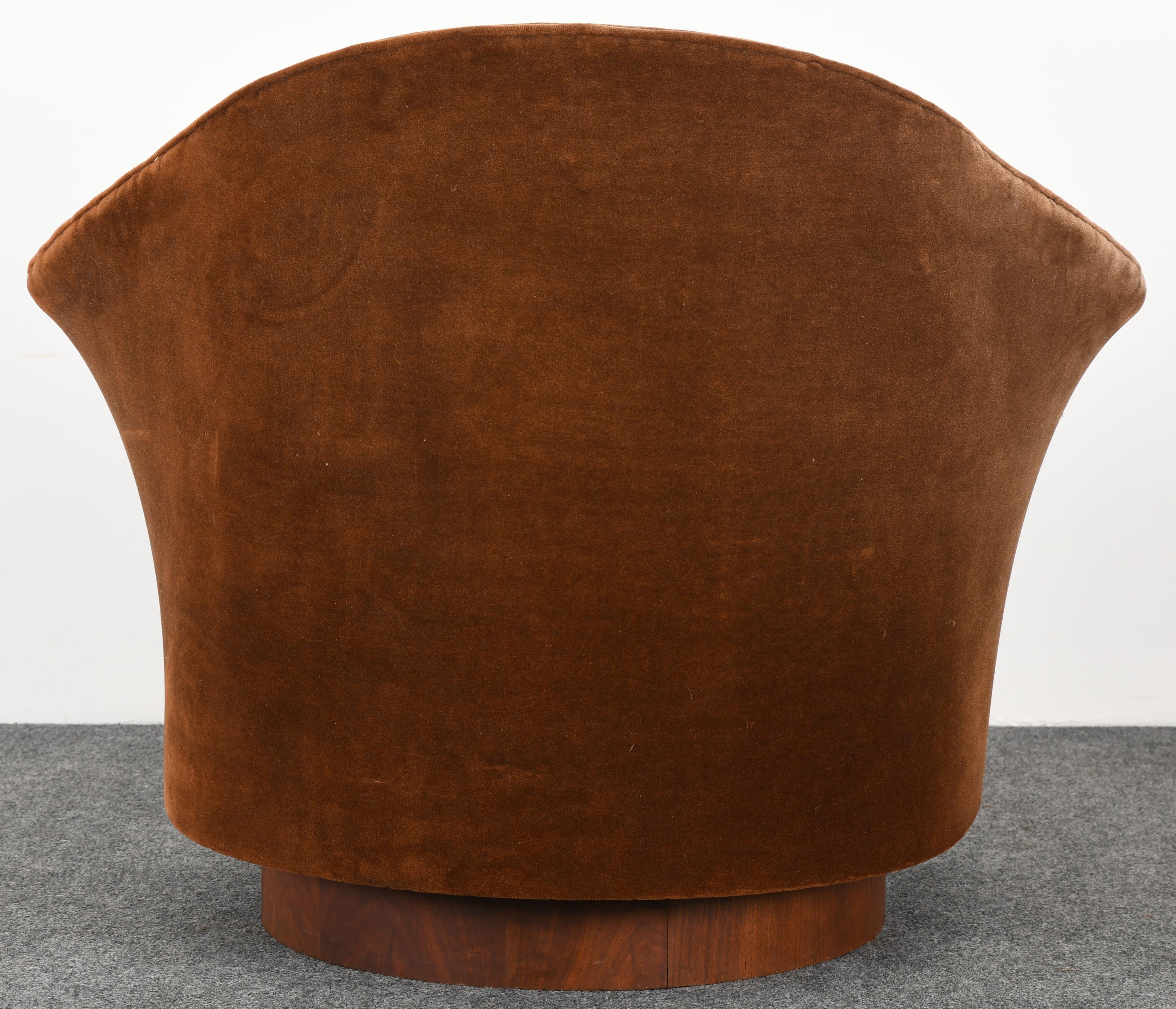 Mid-20th Century Adrian Pearsall Swivel Chair for Craft Associates, 1960s