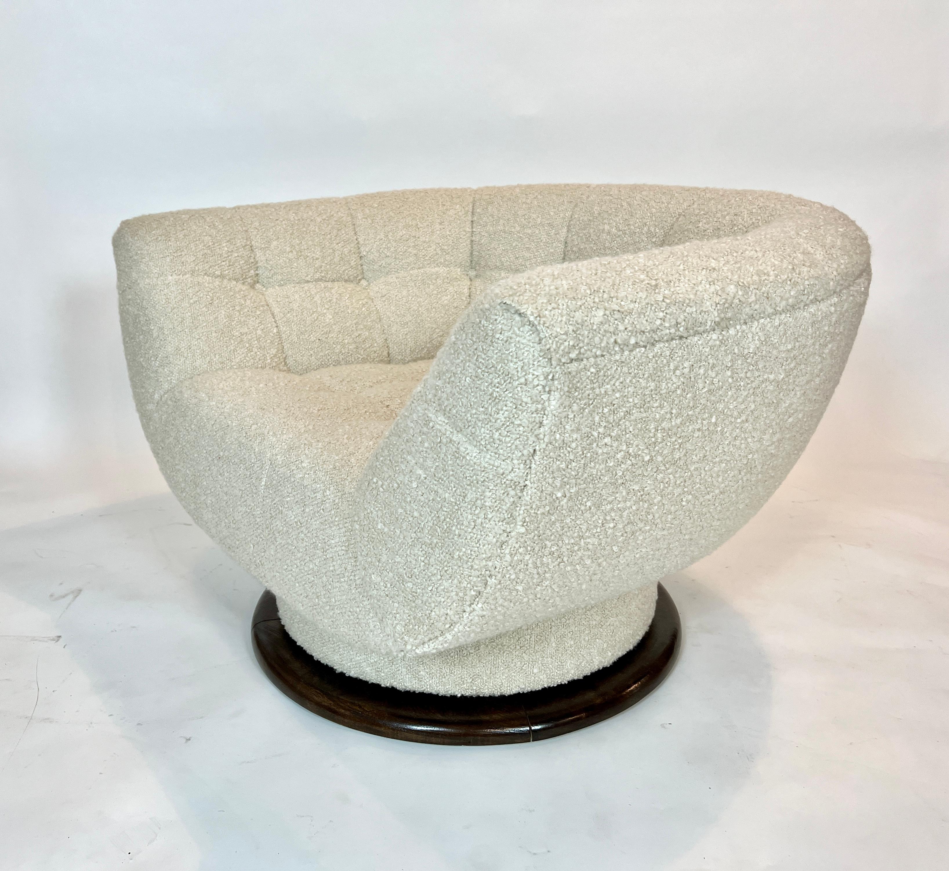 Swivel Chairs attributed to Adrian Pearsall for Craft Associates 3