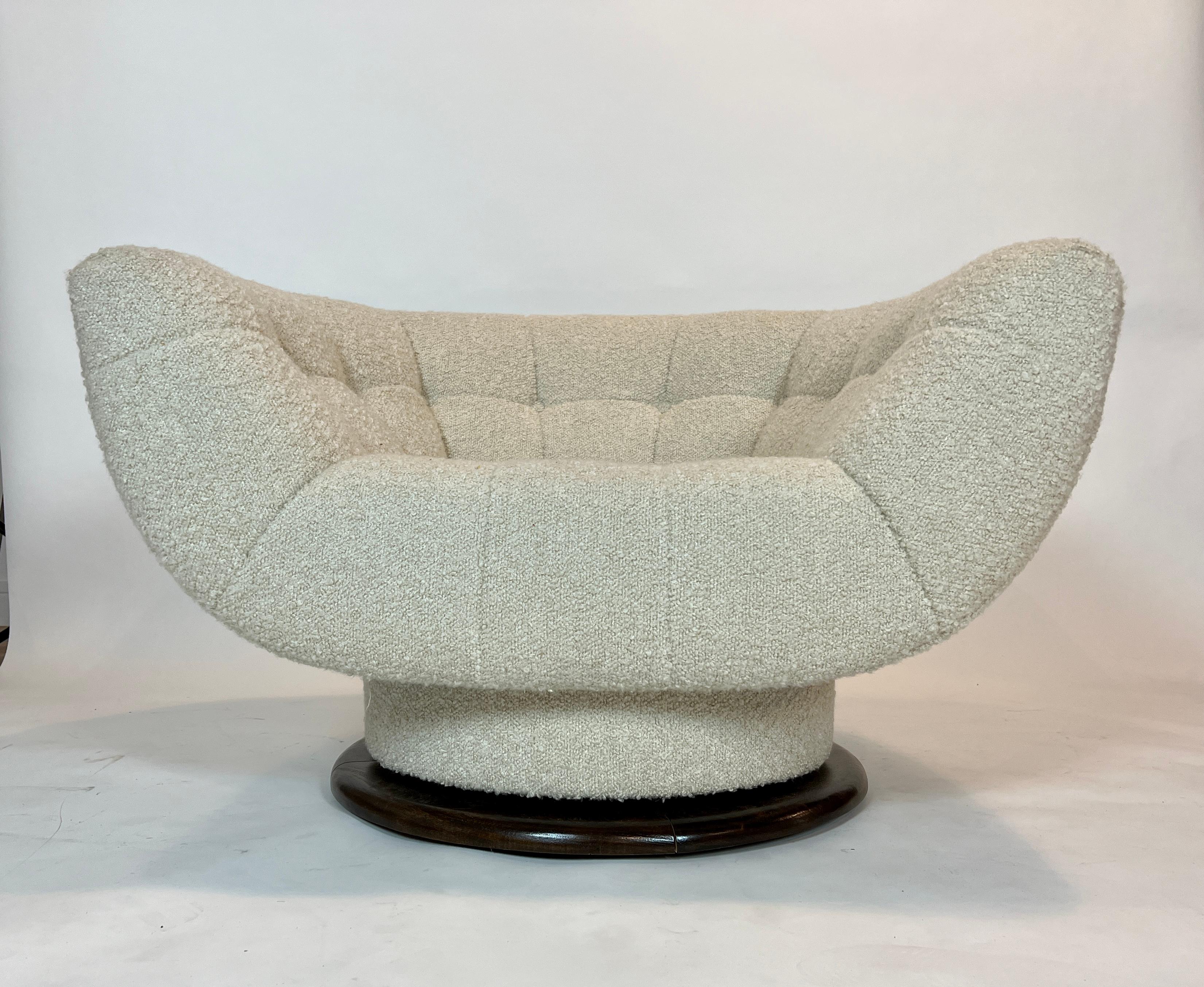 Swivel Chairs attributed to Adrian Pearsall for Craft Associates 1