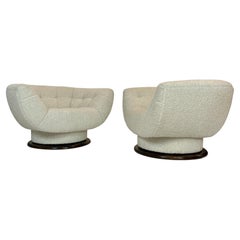 Swivel Chairs attributed to Adrian Pearsall for Craft Associates