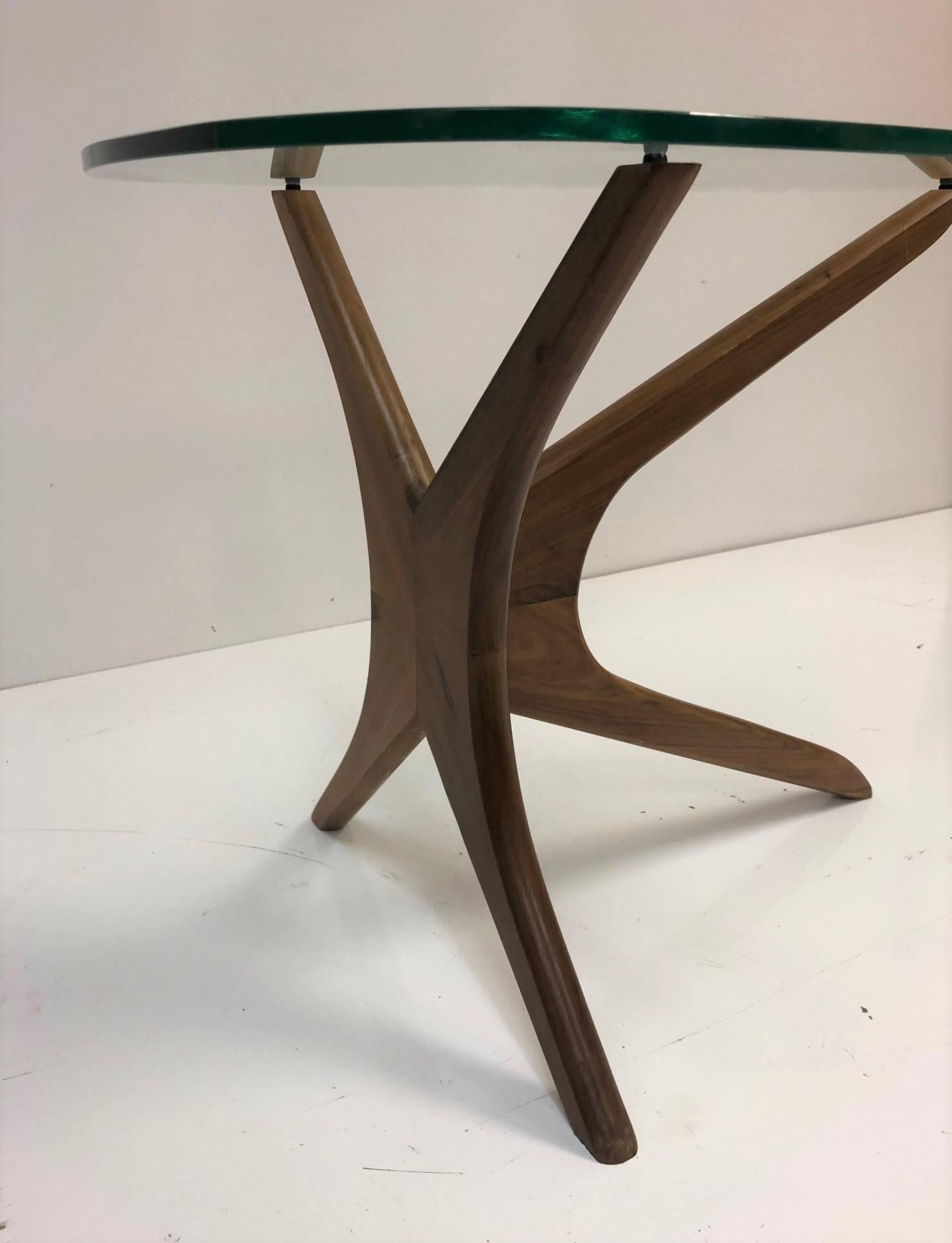 American Adrian Pearsall Tri-Symmetric Occasional Table For Sale