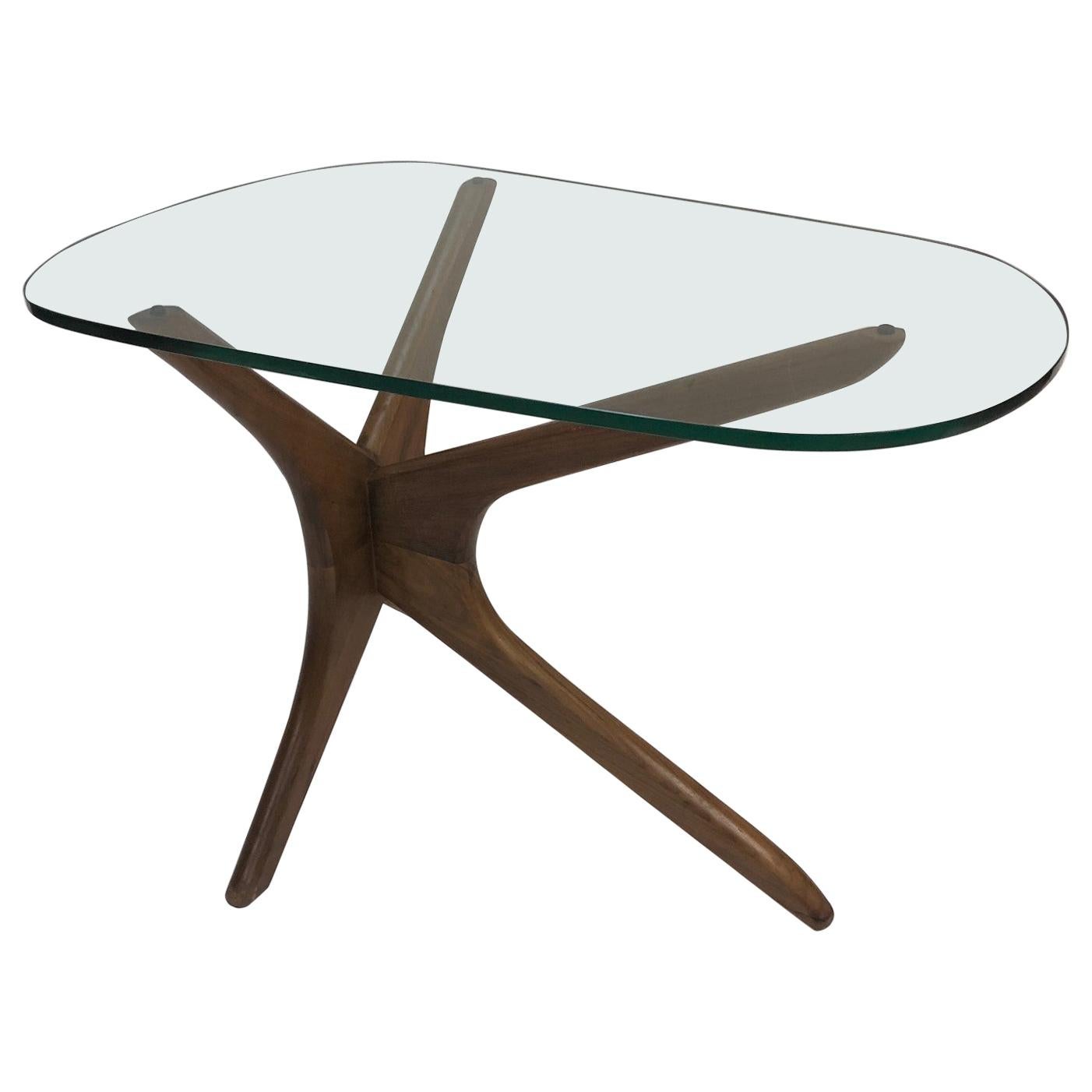 Adrian Pearsall Tri-Symmetric Occasional Table For Sale