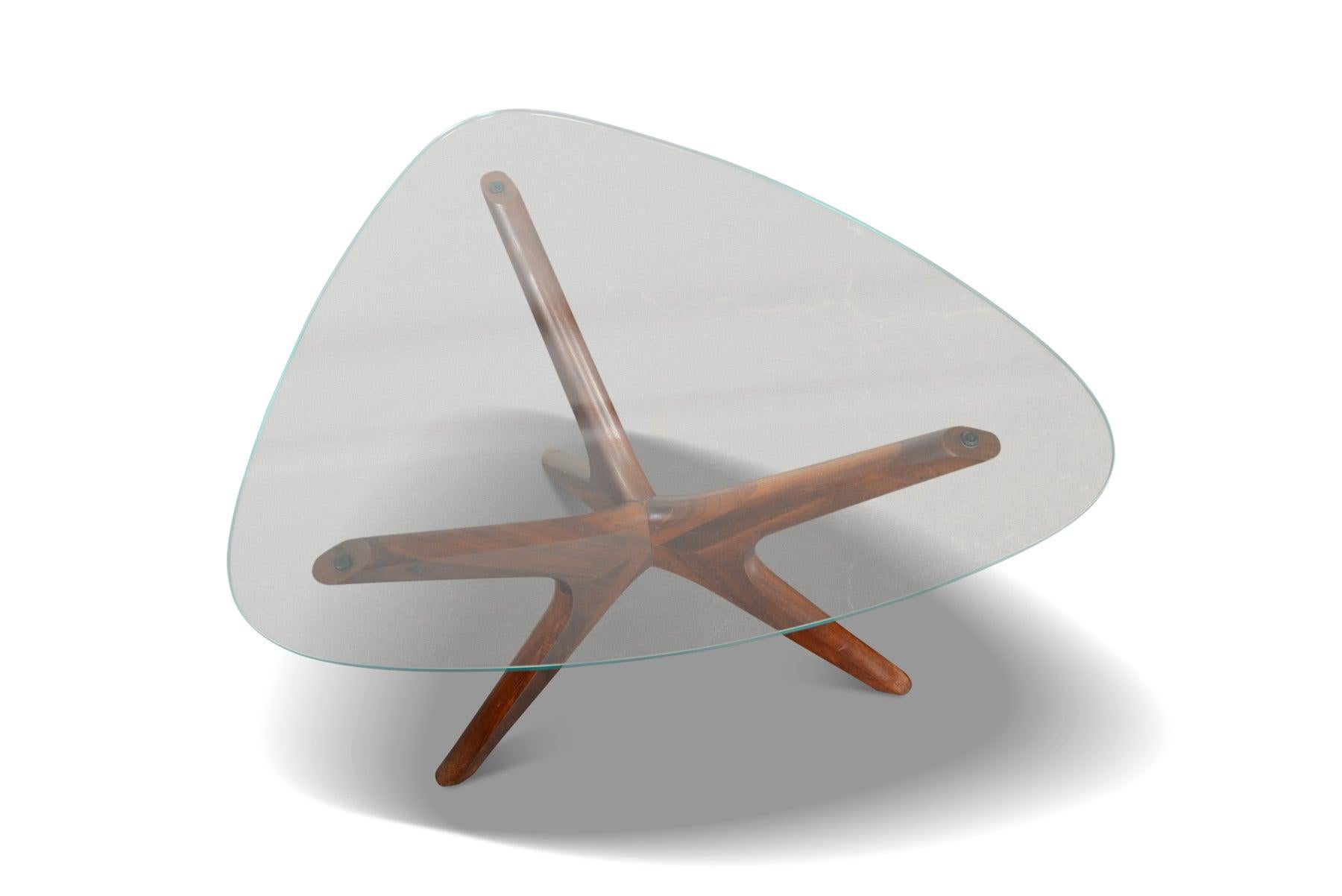 American Adrian Pearsall Triangular Jax Side Table