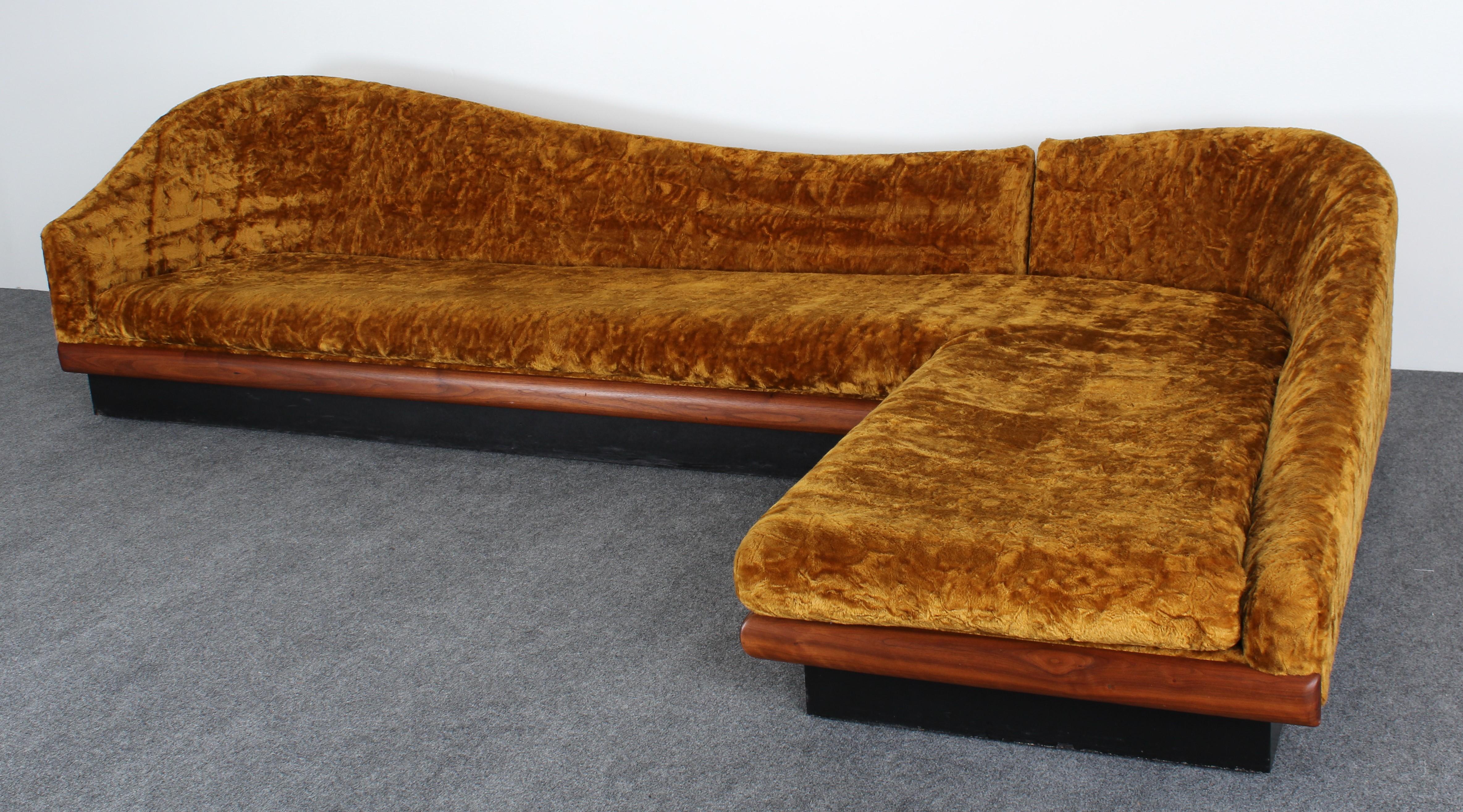 Mid-Century Modern Adrian Pearsall Two-Part Sofa for Craft Associates, 1950s