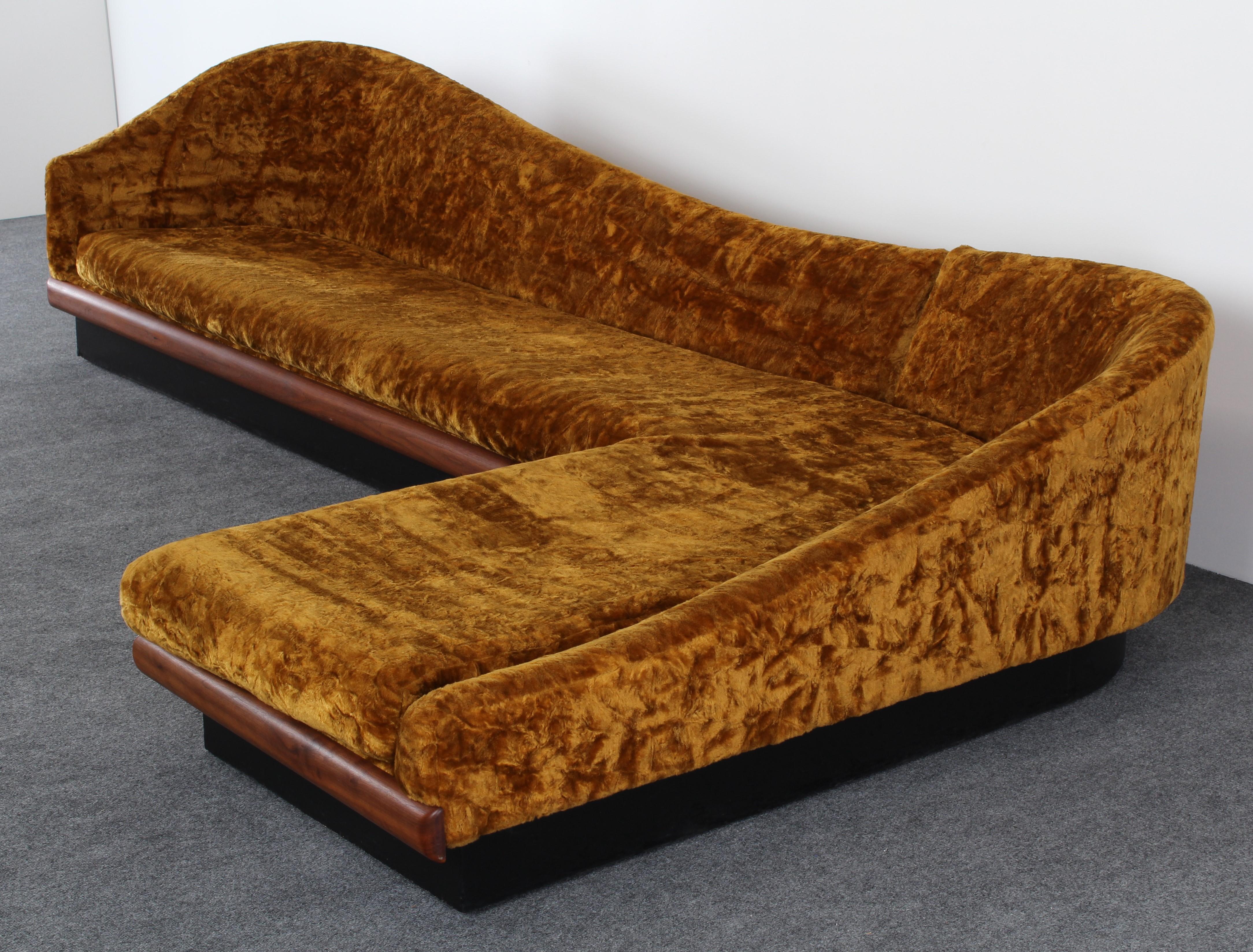 Mid-20th Century Adrian Pearsall Two-Part Sofa for Craft Associates, 1950s