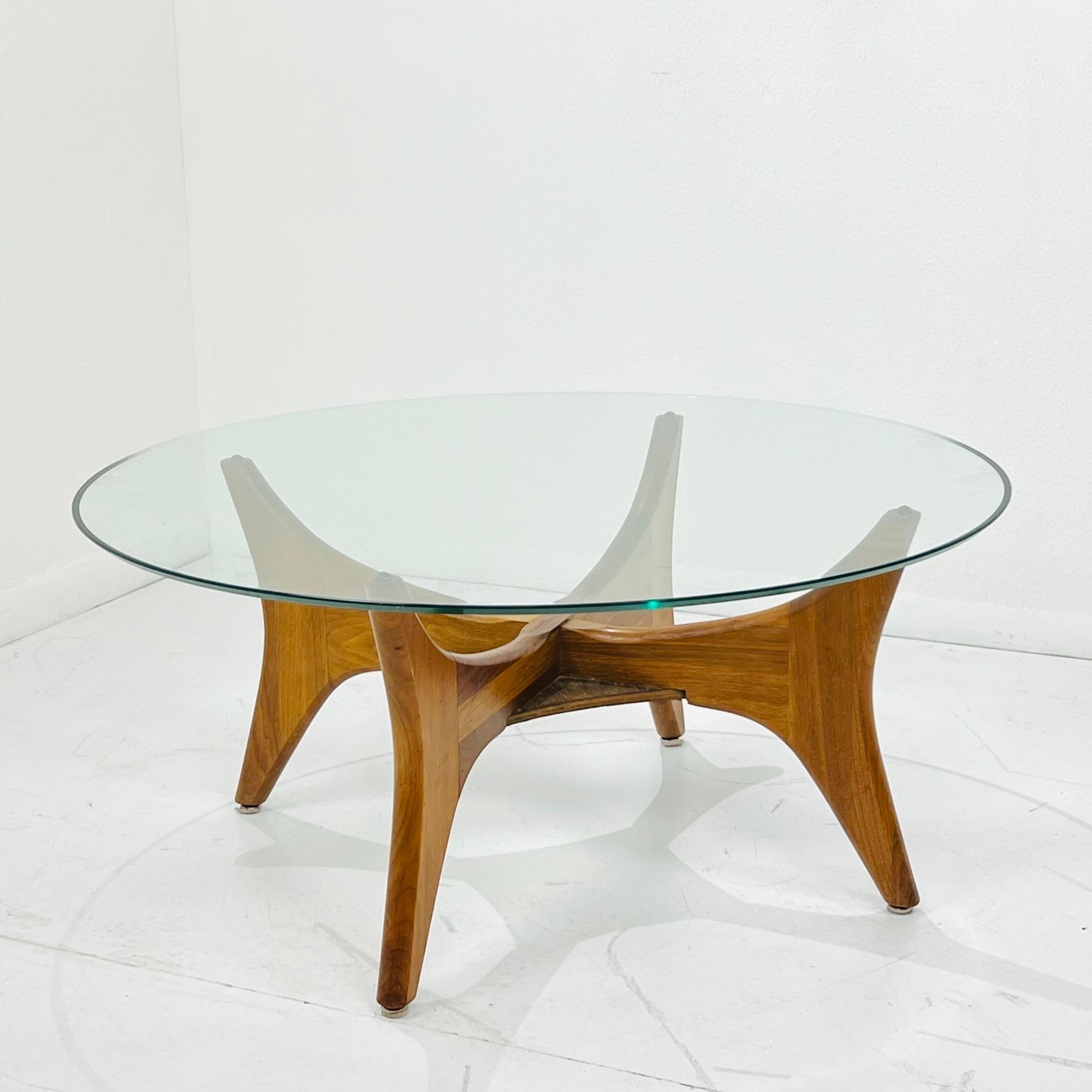 Mid-20th Century Adrian Pearsall Walnut Coffee Table For Sale