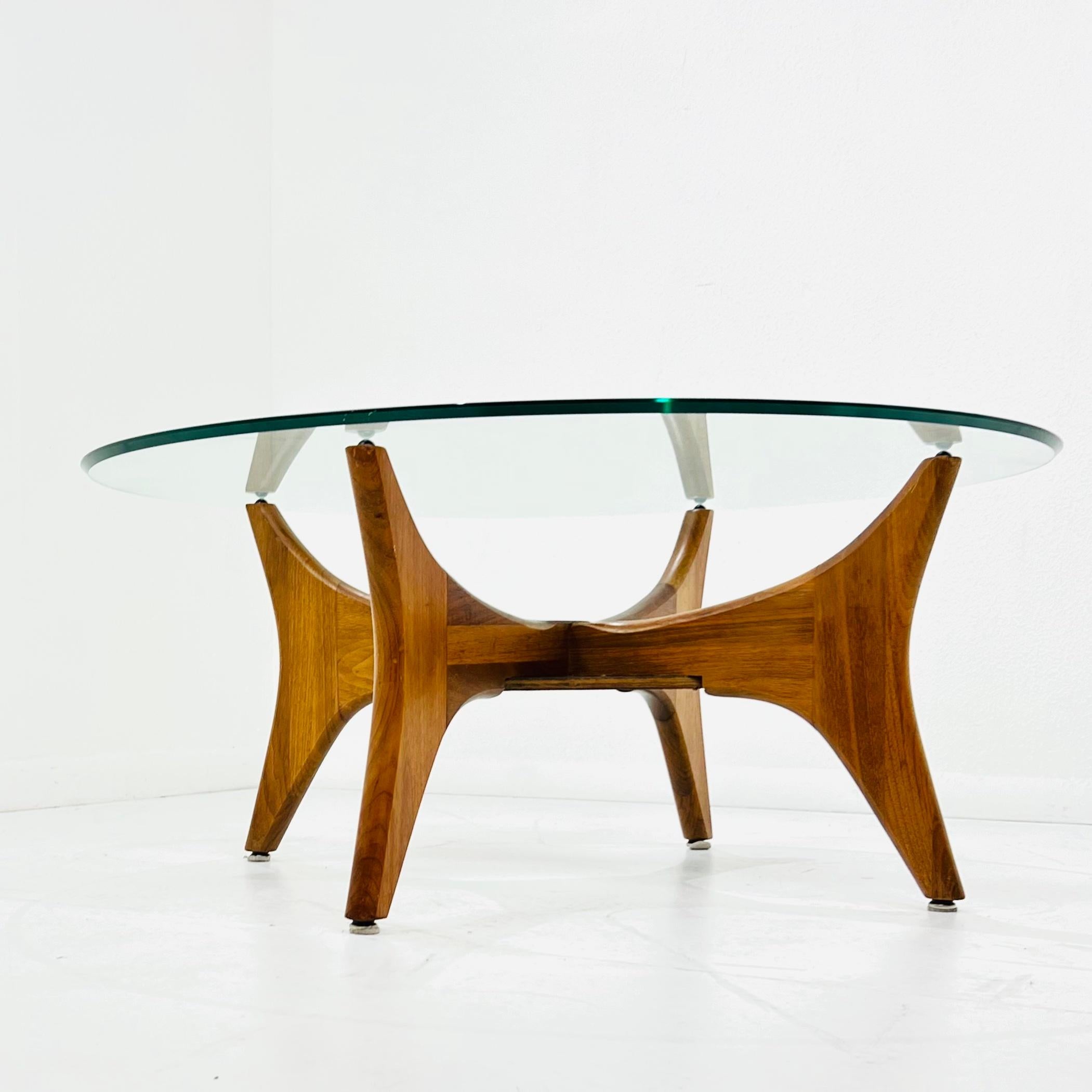 Adrian Pearsall Walnut Coffee Table For Sale 1