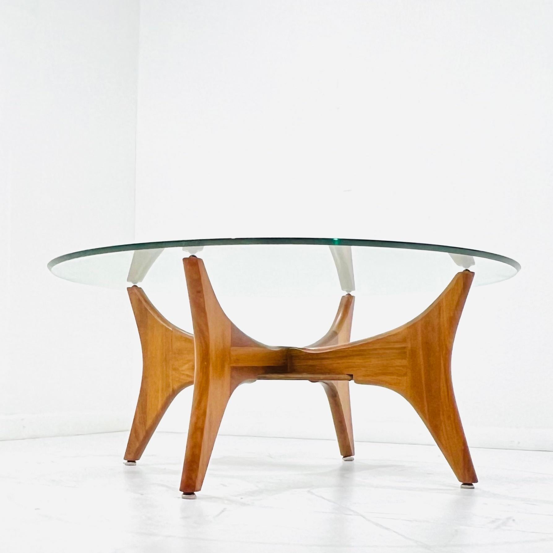 Adrian Pearsall Walnut Coffee Table For Sale 2