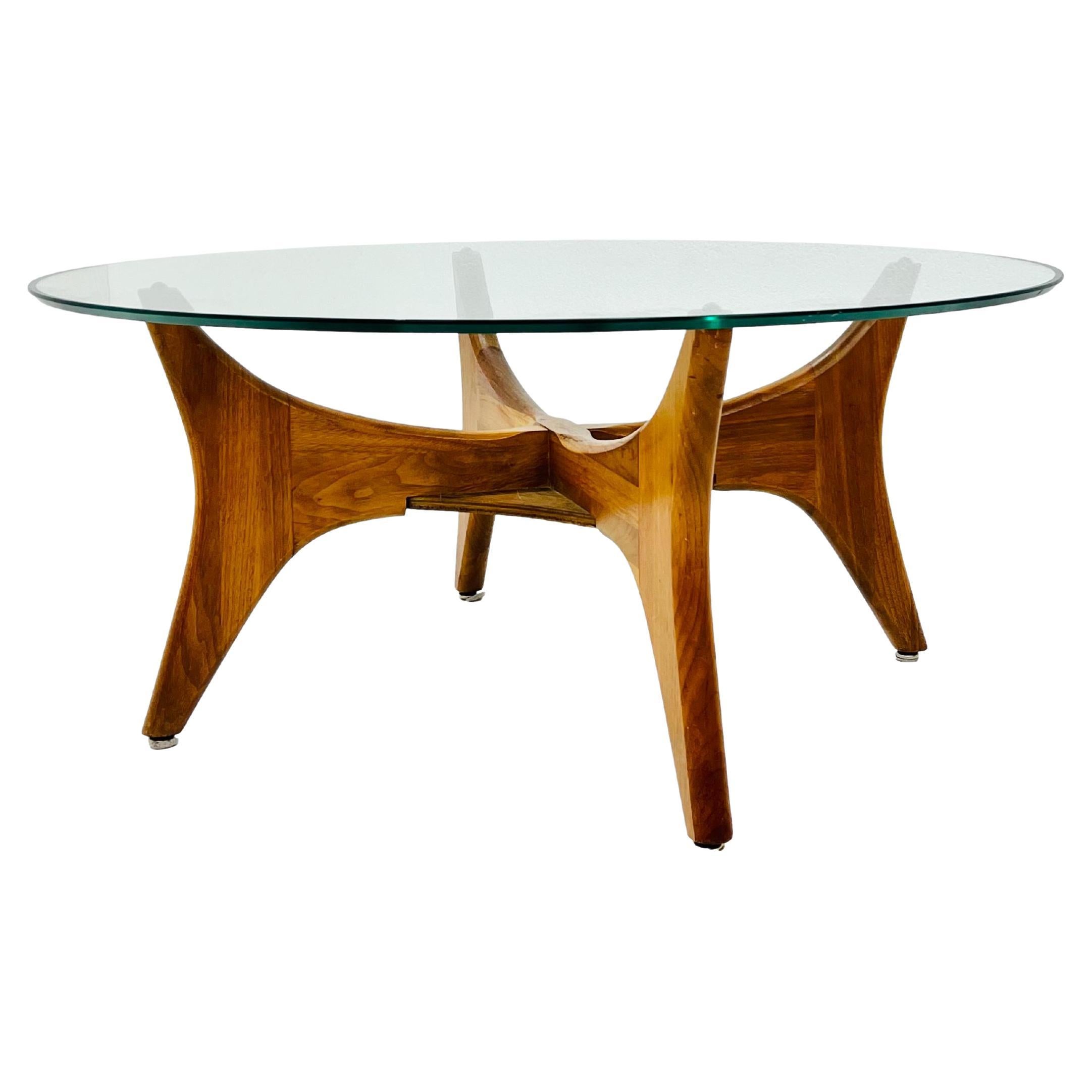 Adrian Pearsall Walnut Coffee Table For Sale