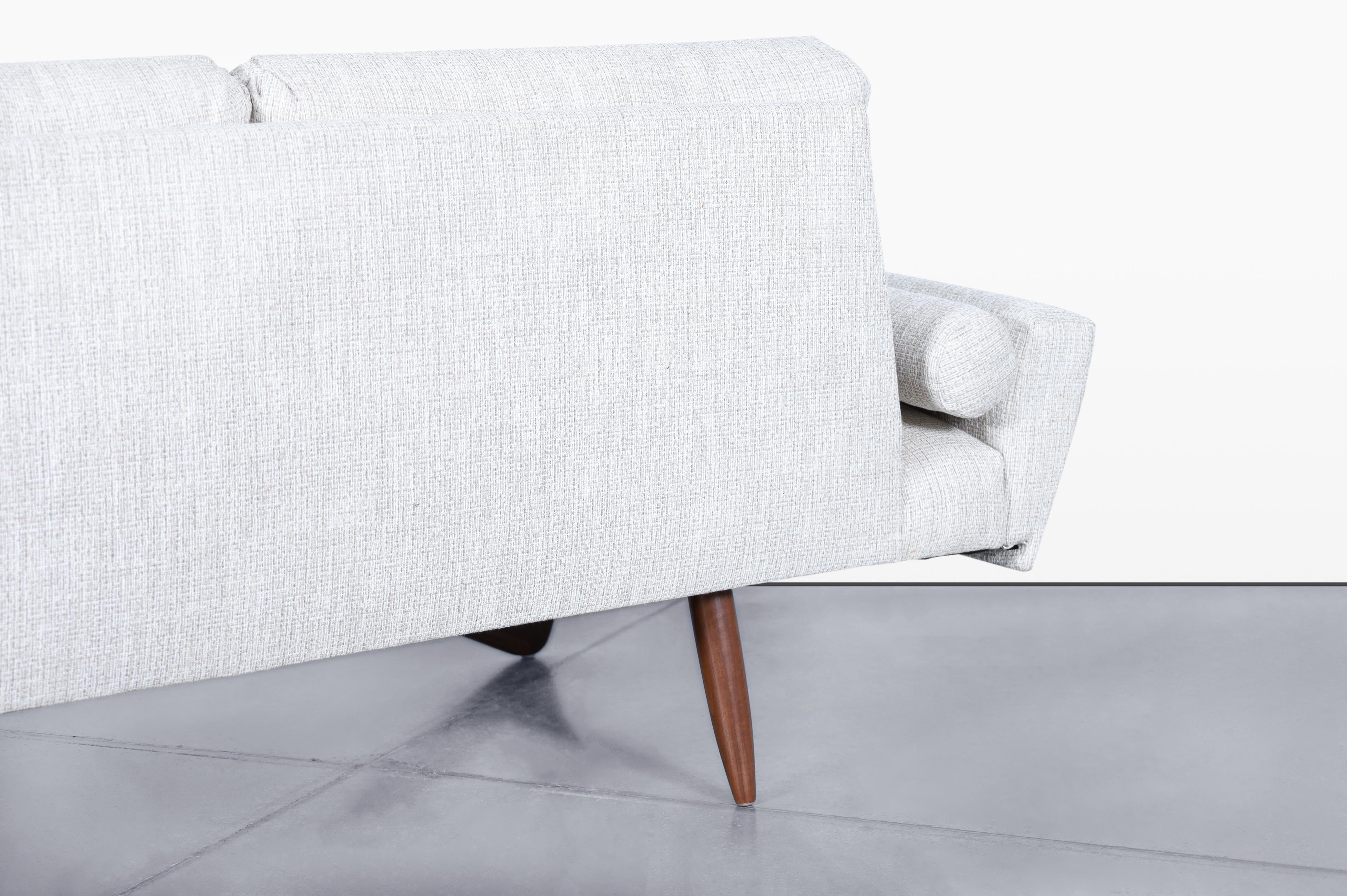 Adrian Pearsall Walnut “Gondola” Sofa for Craft Associates For Sale 5