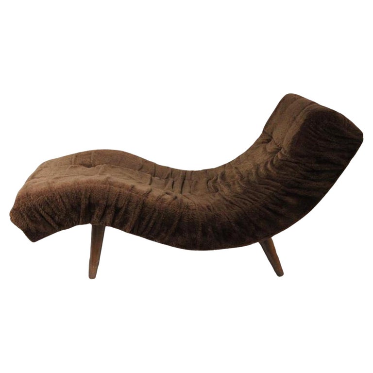 Adrian Pearsall Wave Chair For Sale at 1stDibs