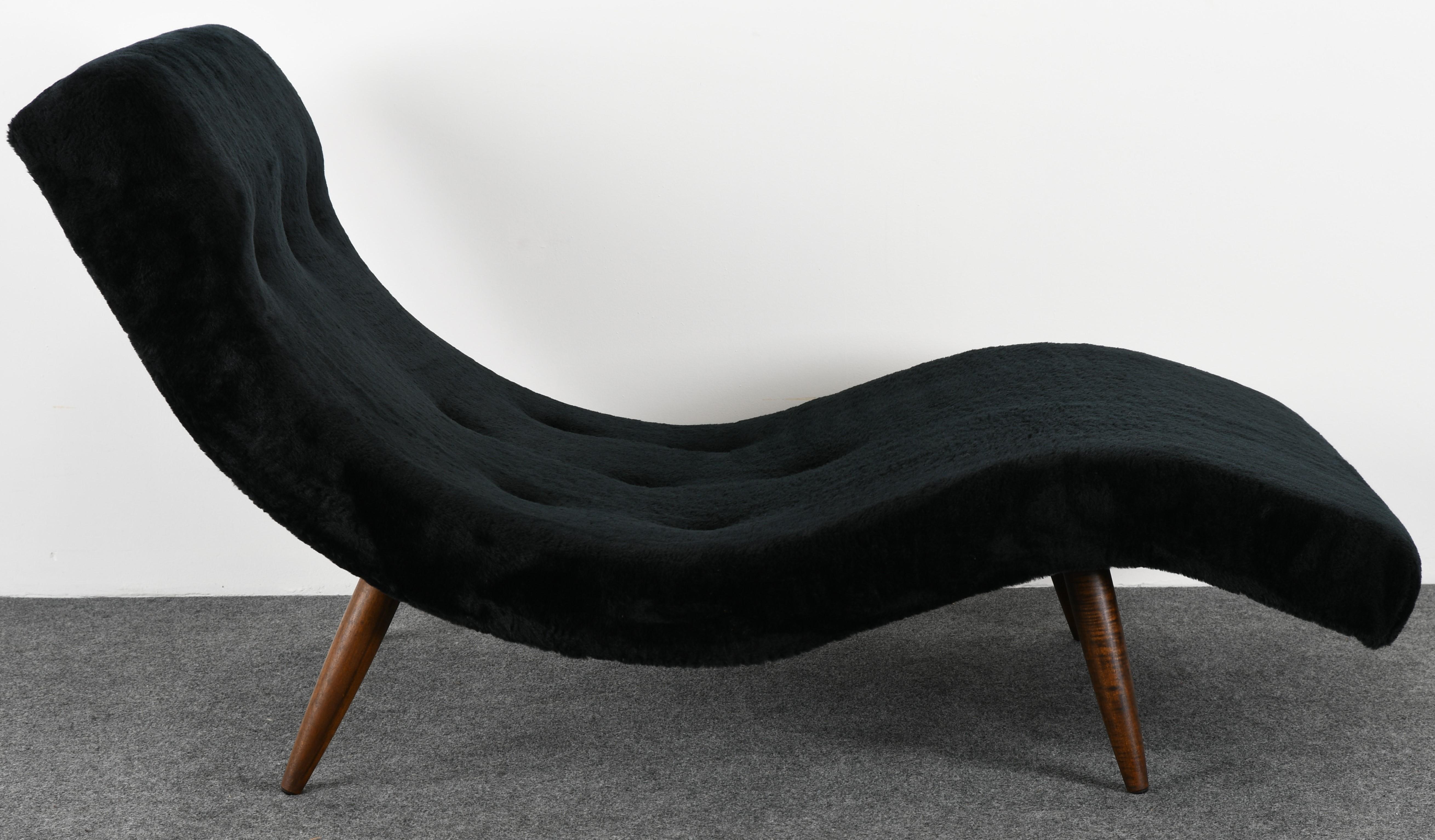 American Adrian Pearsall Wave Chaise for Craft Associates Inc., 1960s