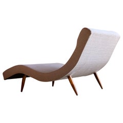 Adrian Pearsall Wave Chaise Longue Daybed for Craft Associates, circa 1960s