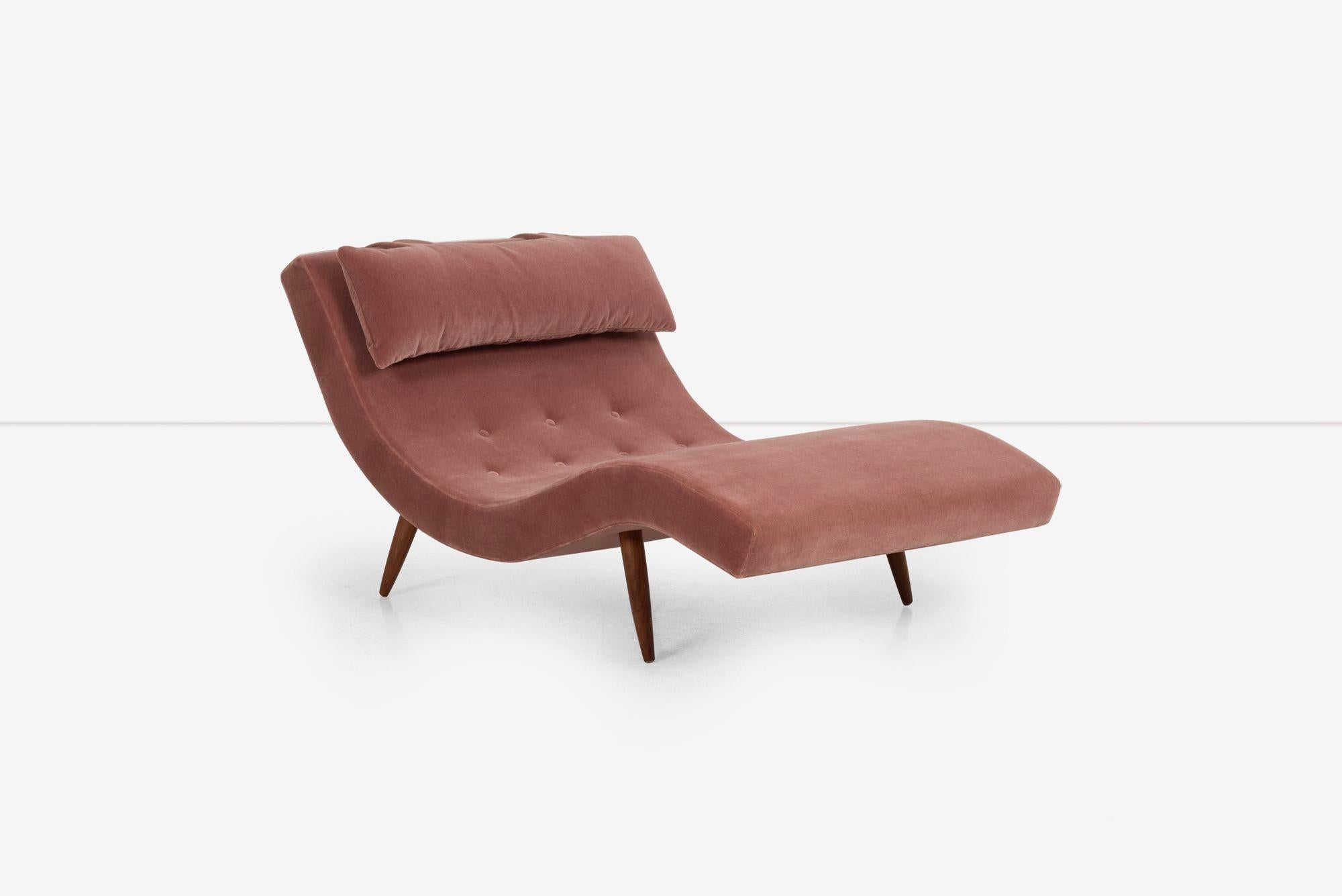 Américain Fauteuil Wave Adrian Pearsall pour Craft Associates