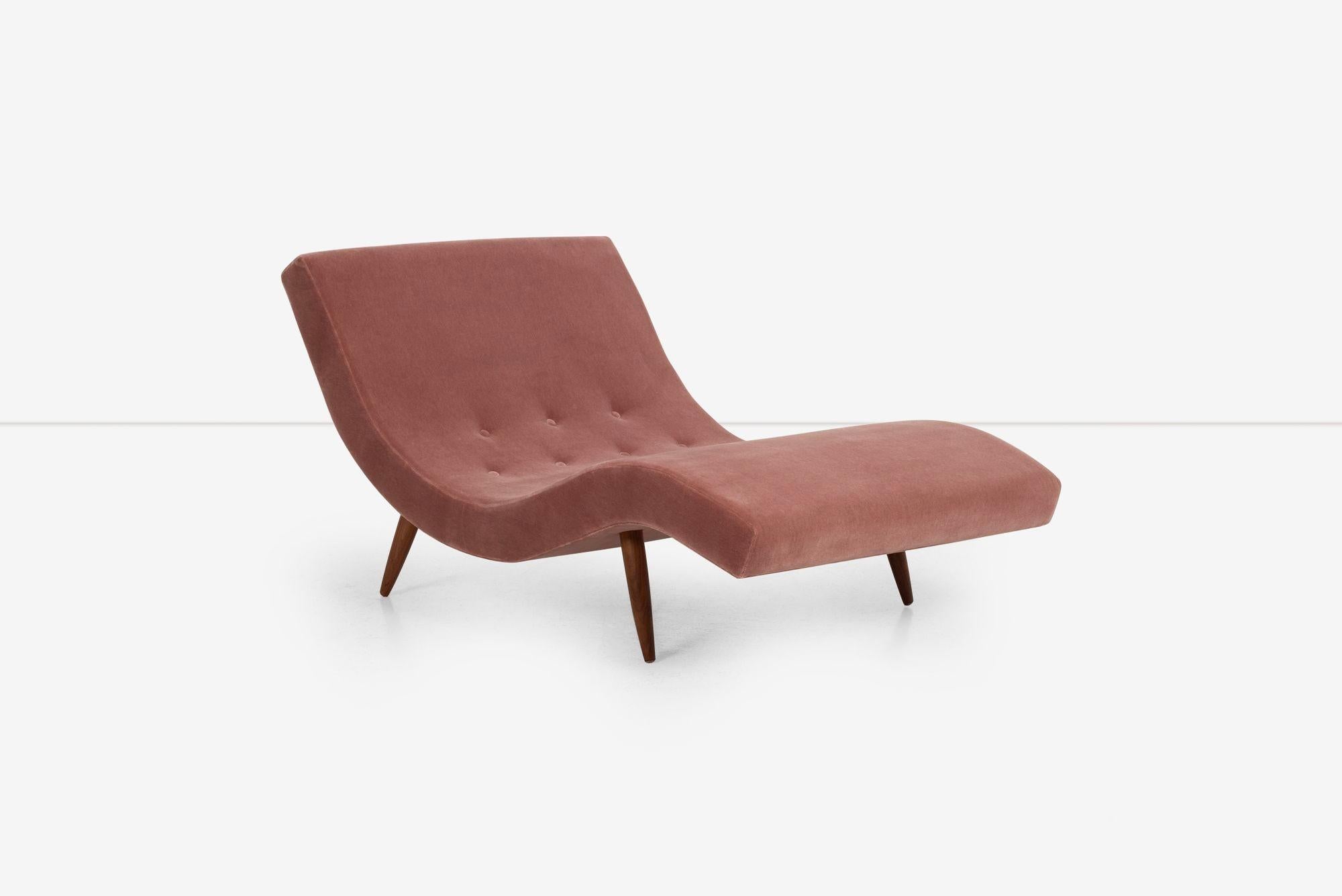 Appliqué Fauteuil Wave Adrian Pearsall pour Craft Associates
