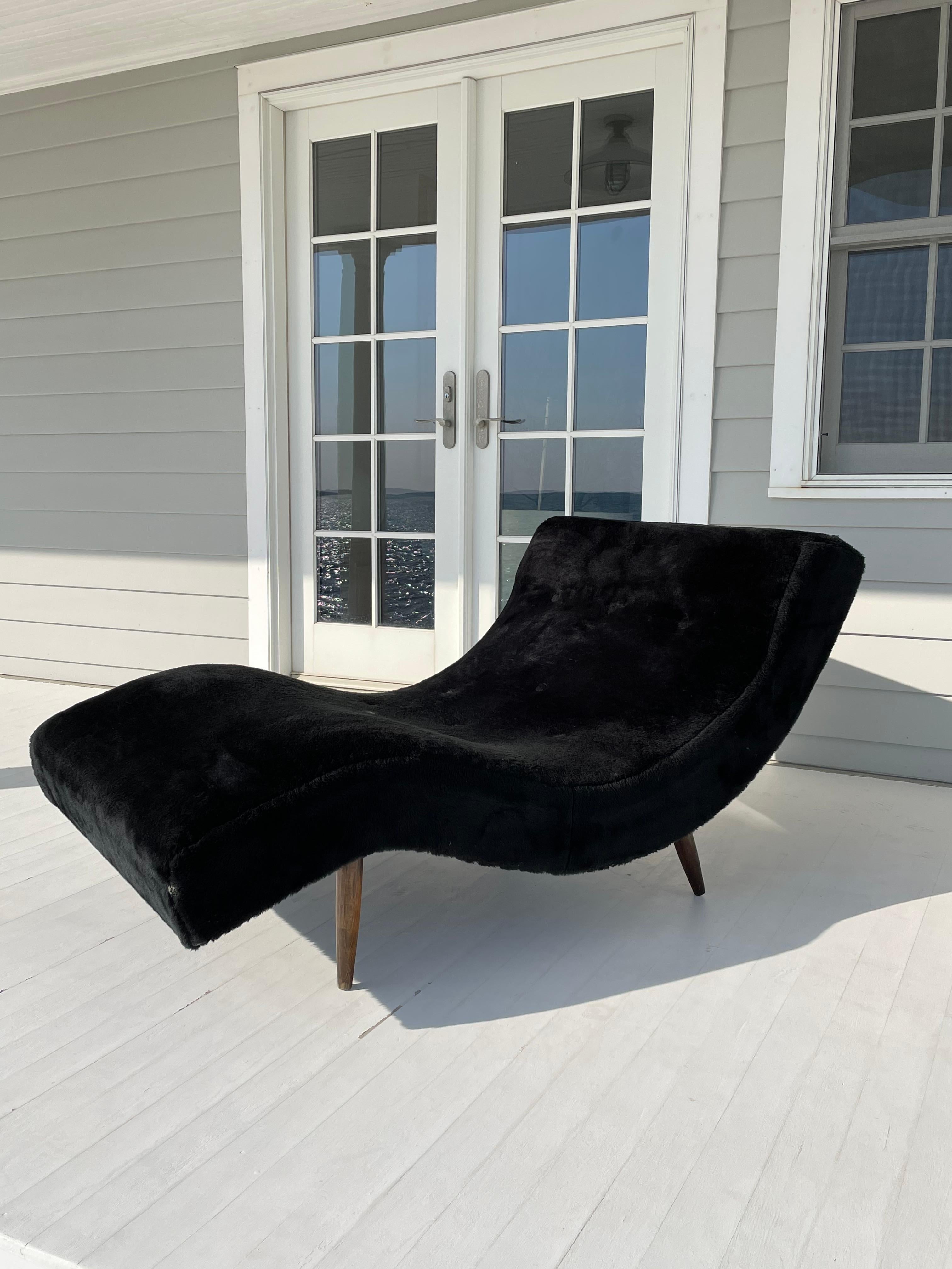 Chaise longue Adrian Pearsall Wave Circa 1960s en vente 4