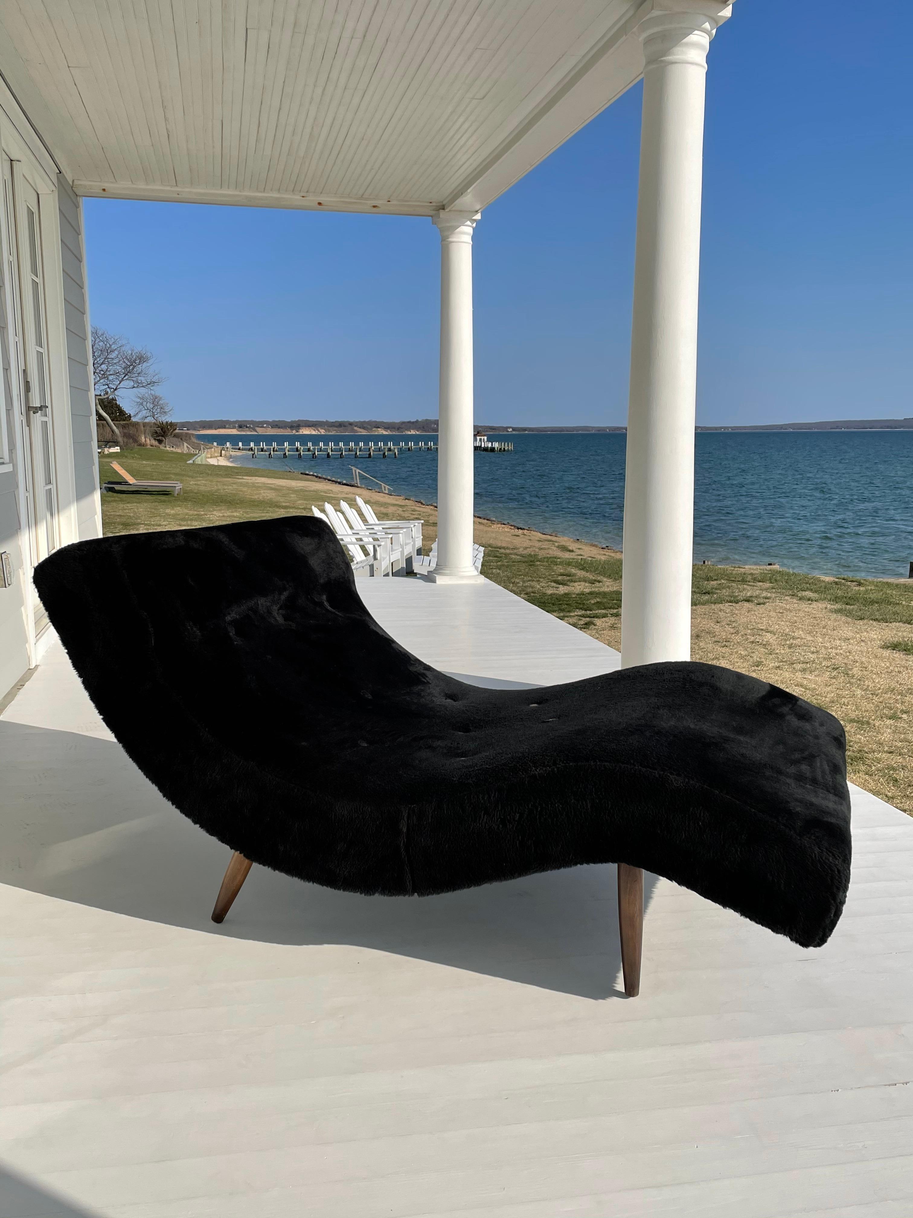 Chaise longue Adrian Pearsall Wave Circa 1960s en vente 5