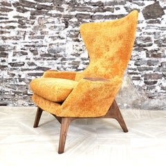 Adrian Pearsall Wingback Lounge Chair for Craft Associates
