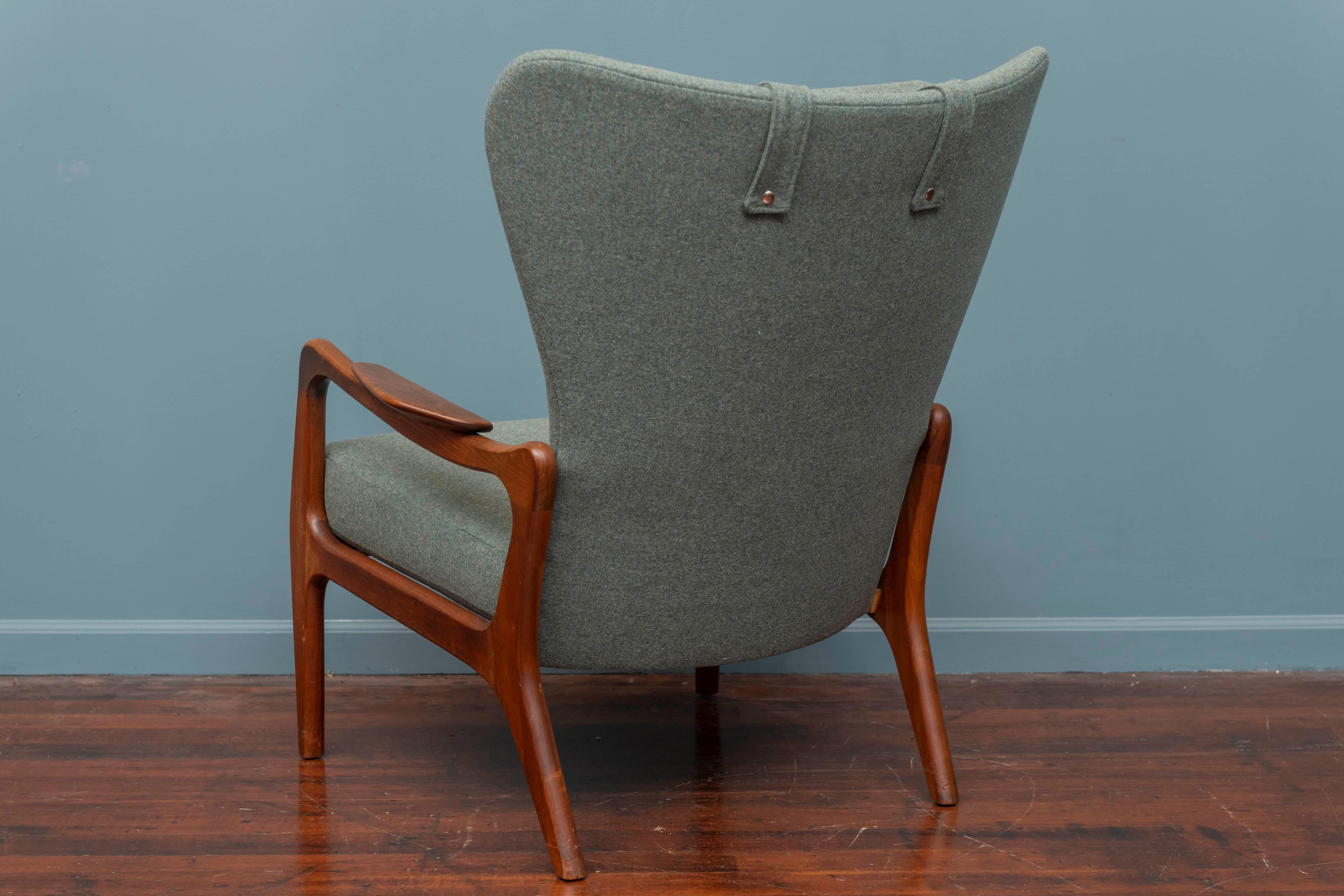 Adrian Pearsall Wingback Lounge Chair 1