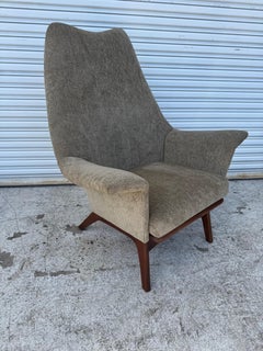 Adrian Pearsall Wingback Lounge Chair Model 1611-c