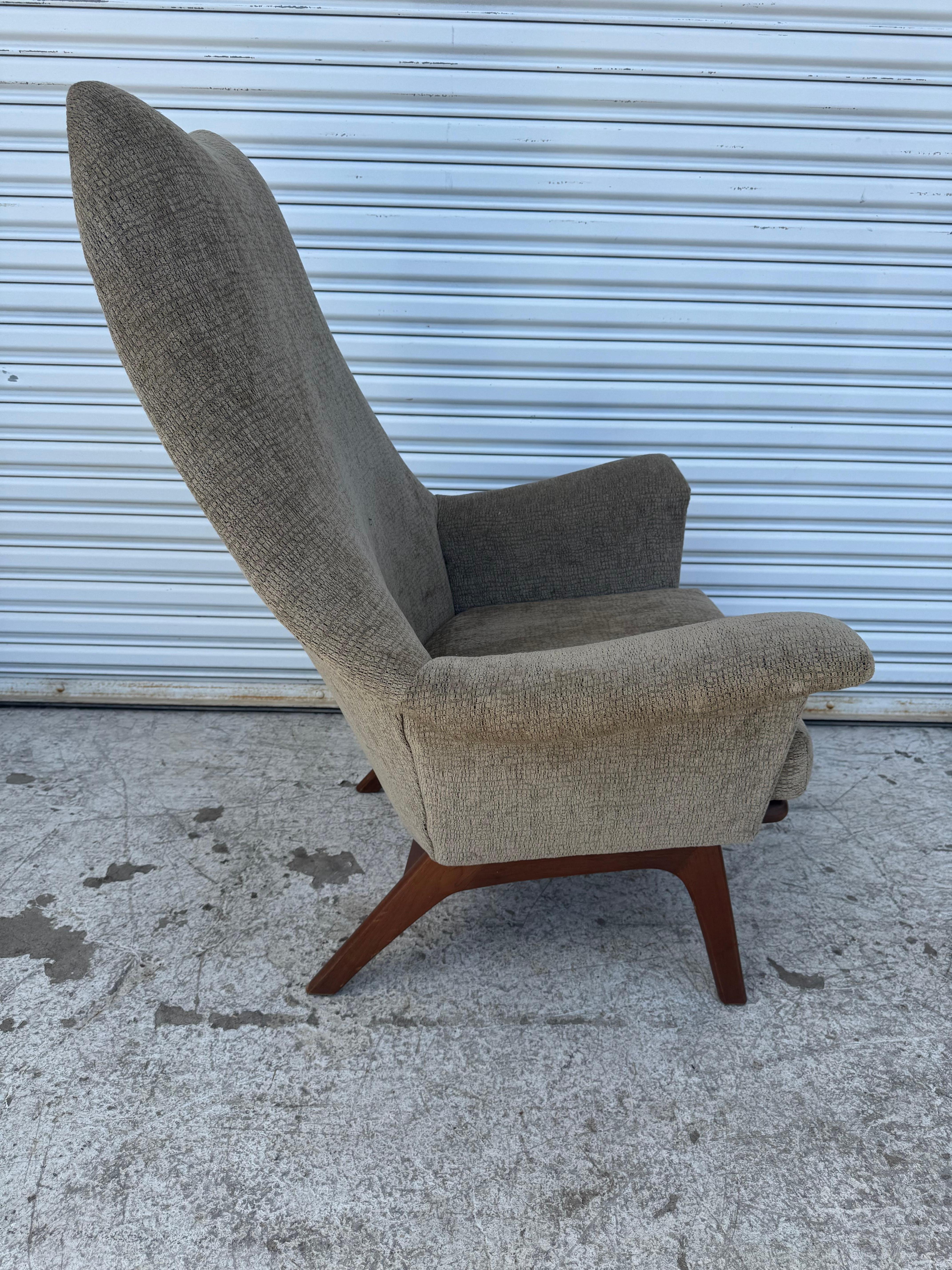 Adrian Pearsall Wingback Lounge Chair Model !611-c en vente 1