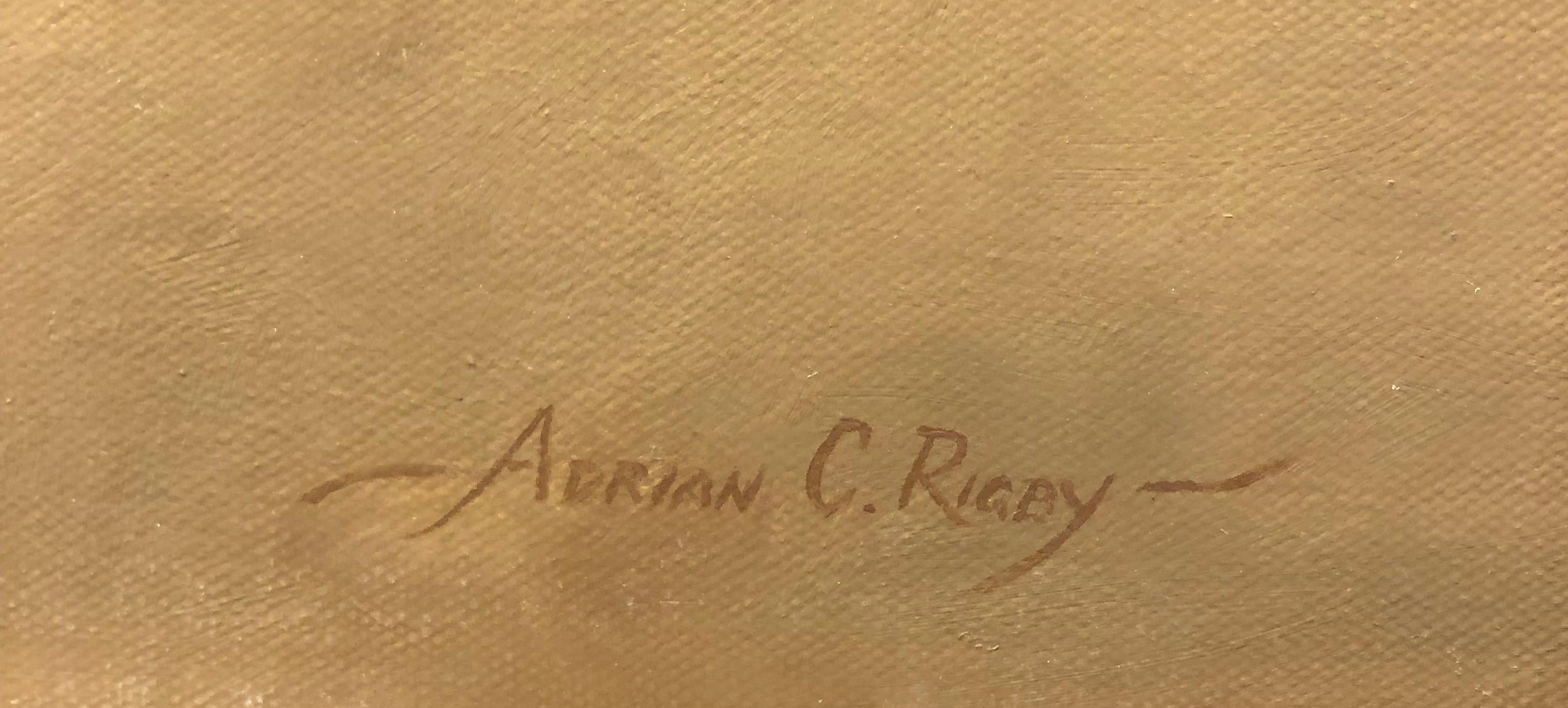Adrian Rigby, „Grace of a Champion“, Ölgemälde eines amerikanischen Pharoah-Pferdes  im Angebot 4
