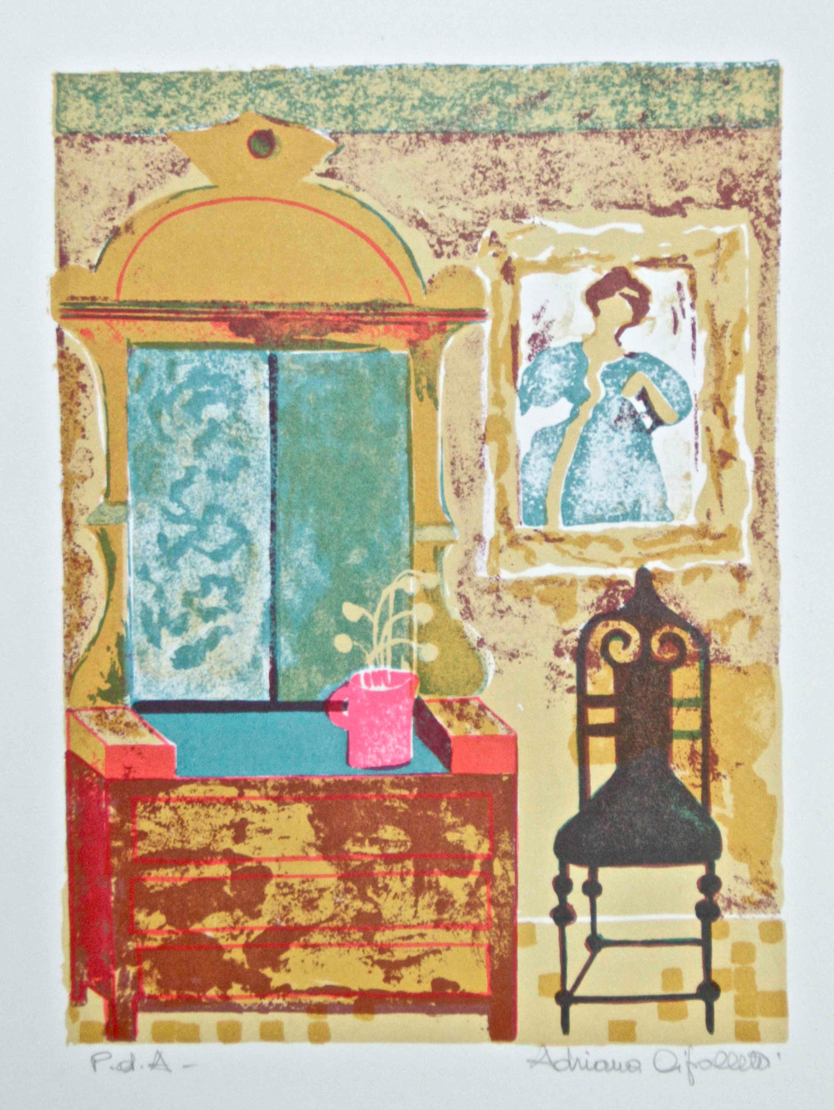 Lithograph on paper.

Hand Signed in pencil.

Artist's Proof.