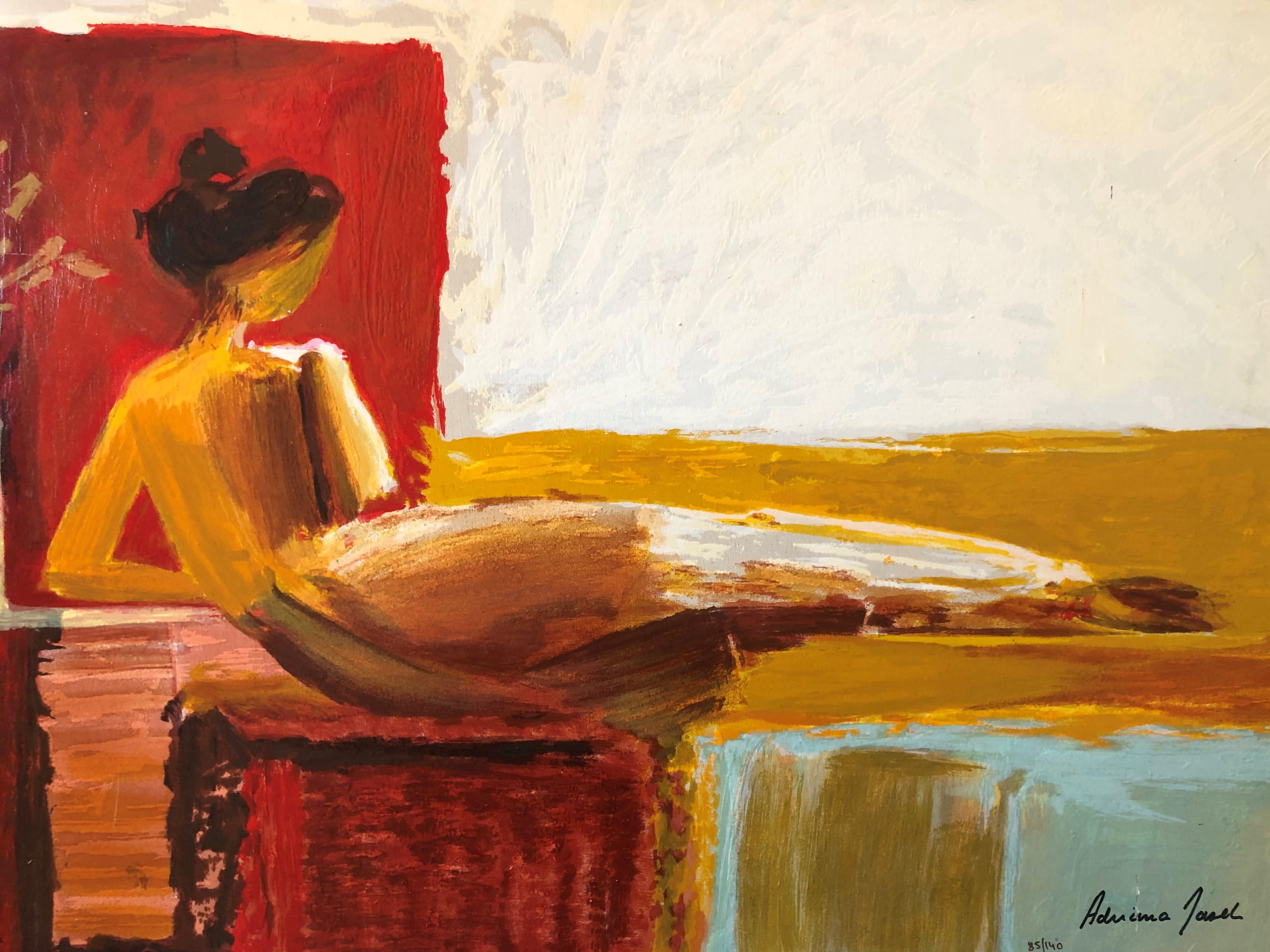 Adriana Naveh Abstract Print - Geisha